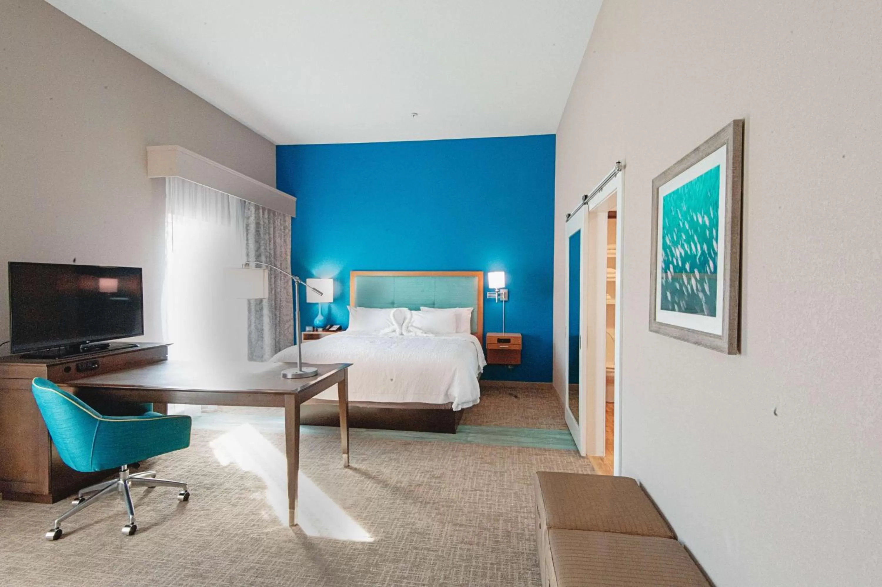 King Studio Suite - Non Smoking in Hampton Inn & Suites Mary Esther-Fort Walton Beach, Fl