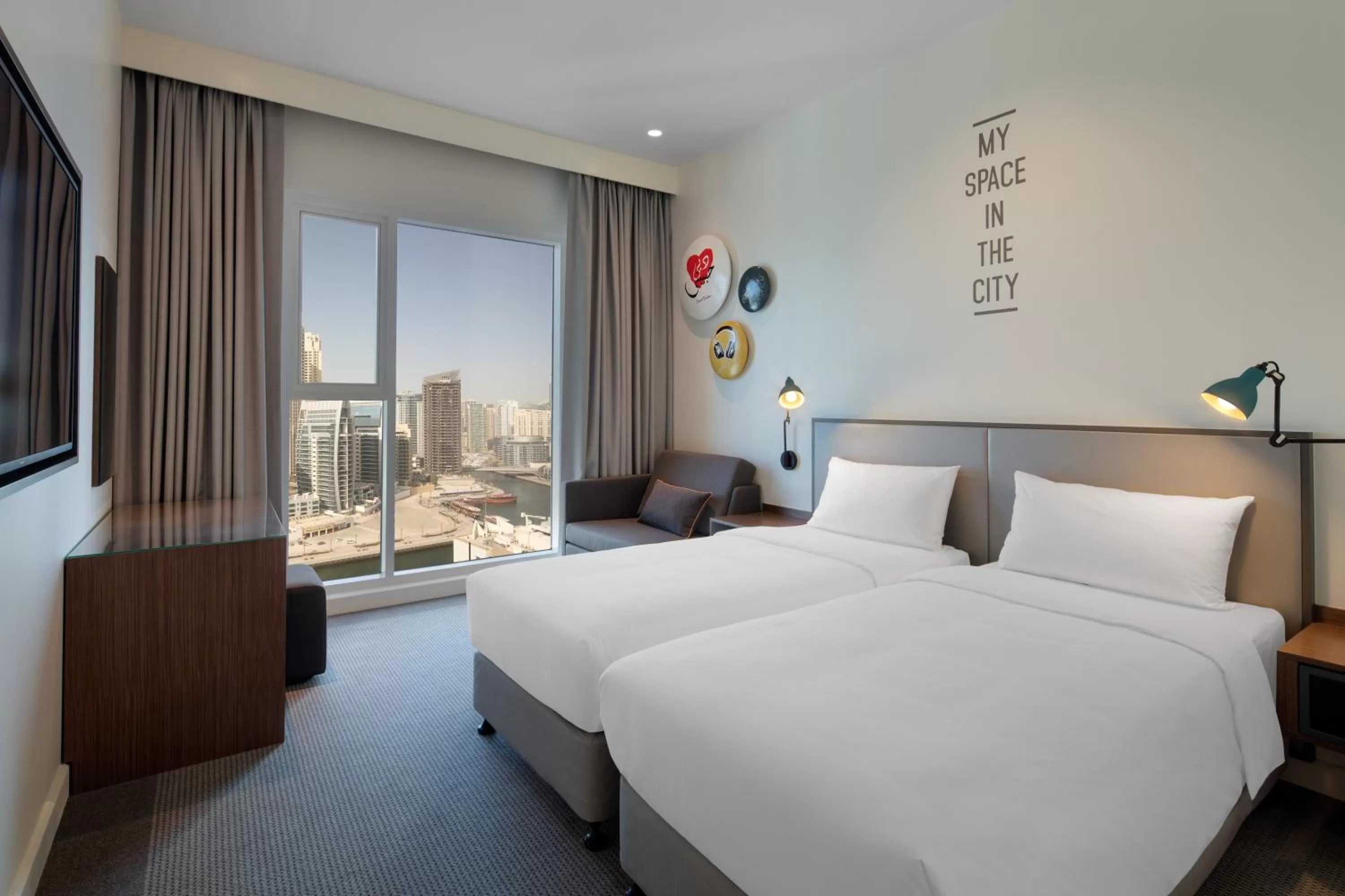 Rover Room With Free Shuttle To Expo City in Rove Dubai Marina
