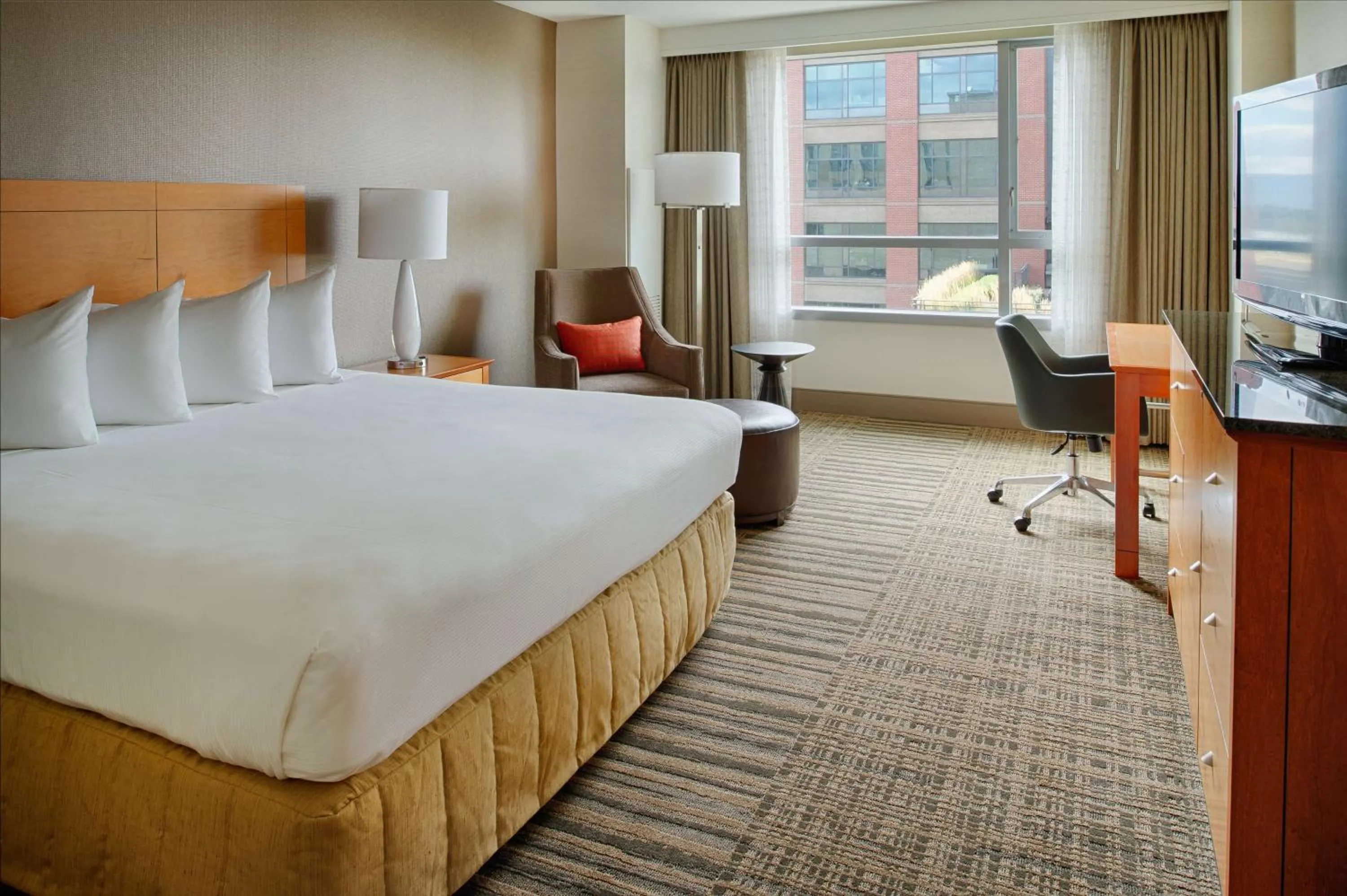 King Room in Hilton Vancouver Washington