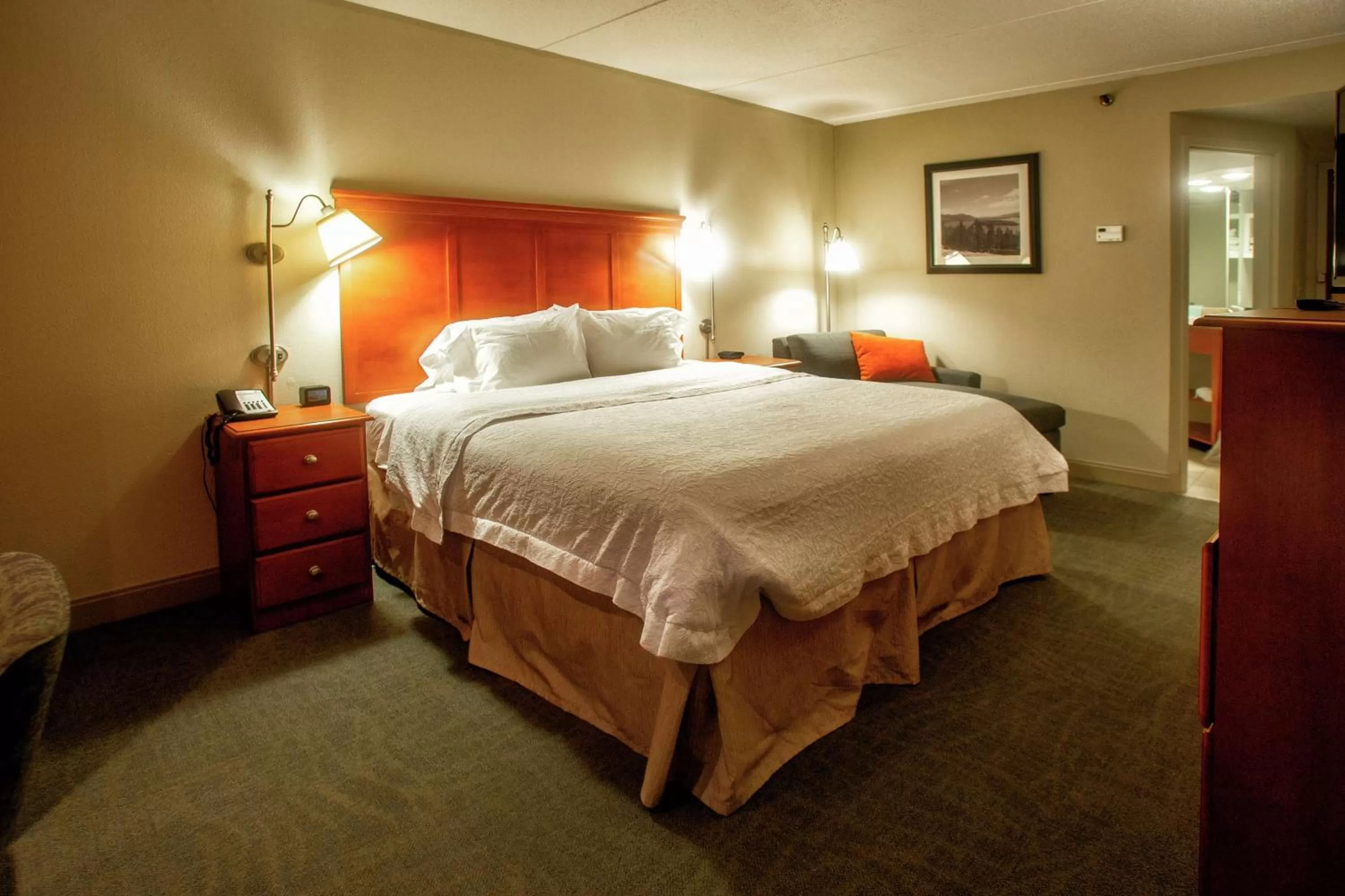 King Room with King Bed - Non-Smoking in Hampton Inn Wheeling