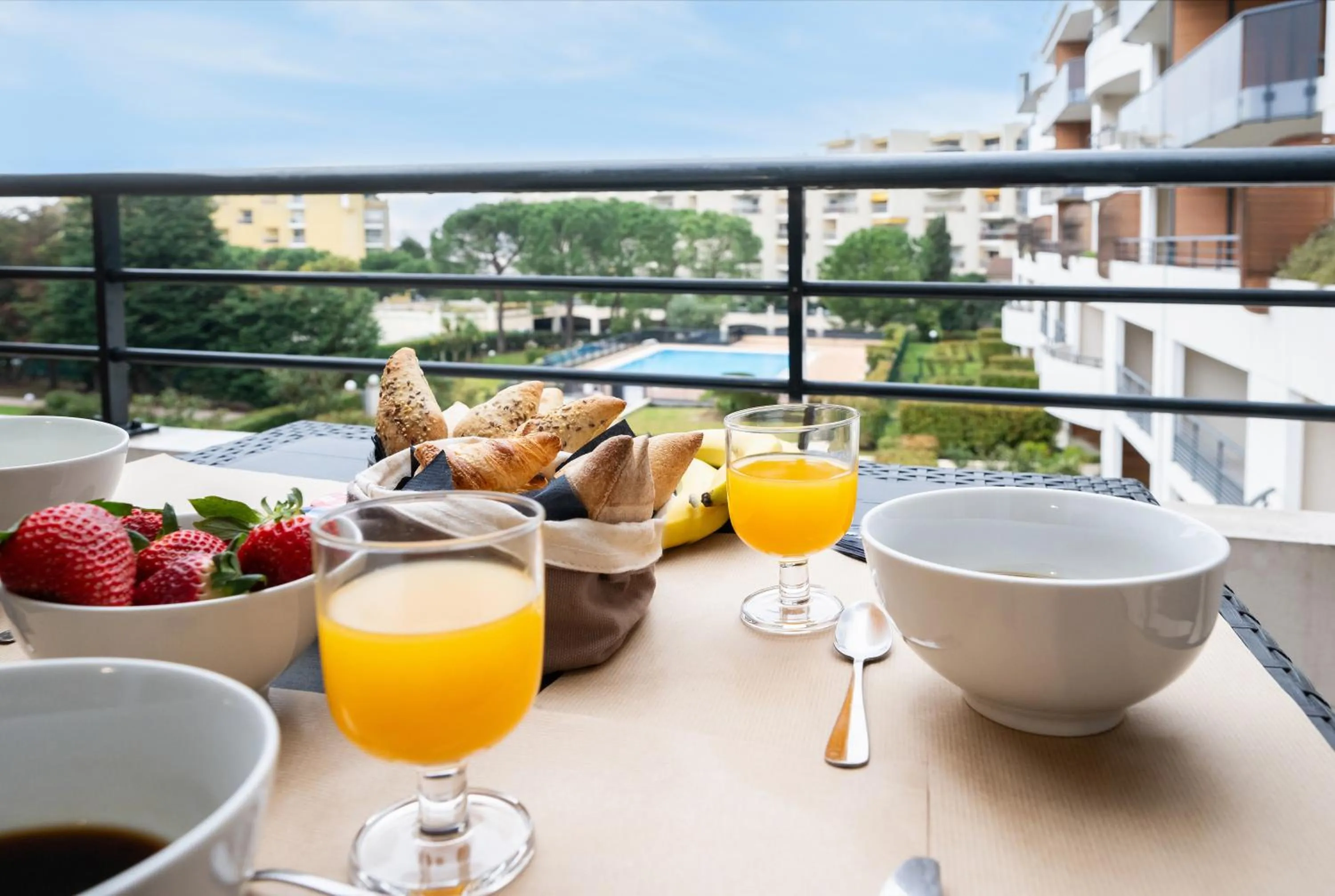 Studio with Sea View in Nemea Appart Hotel Le Lido Cagnes sur Mer