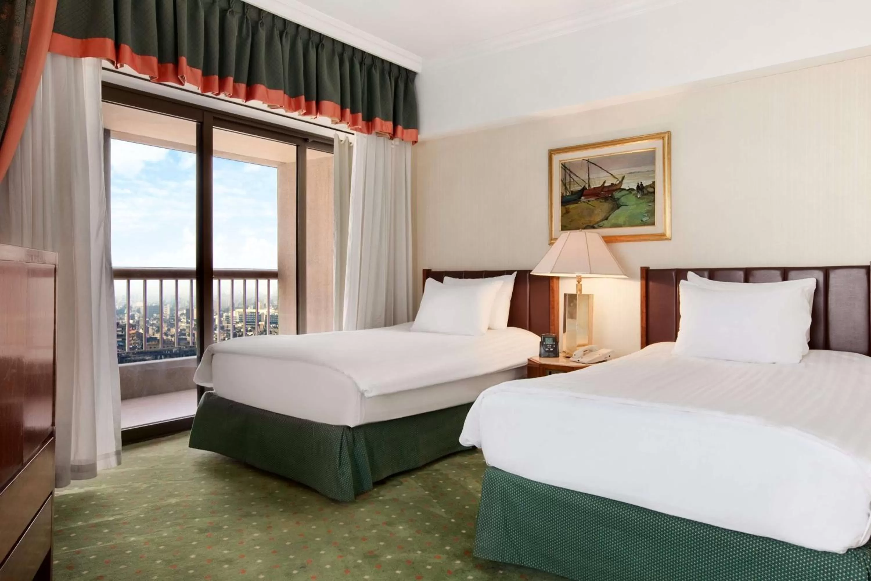 Twin Room with City View in Ramses Hilton Hotel & Casino