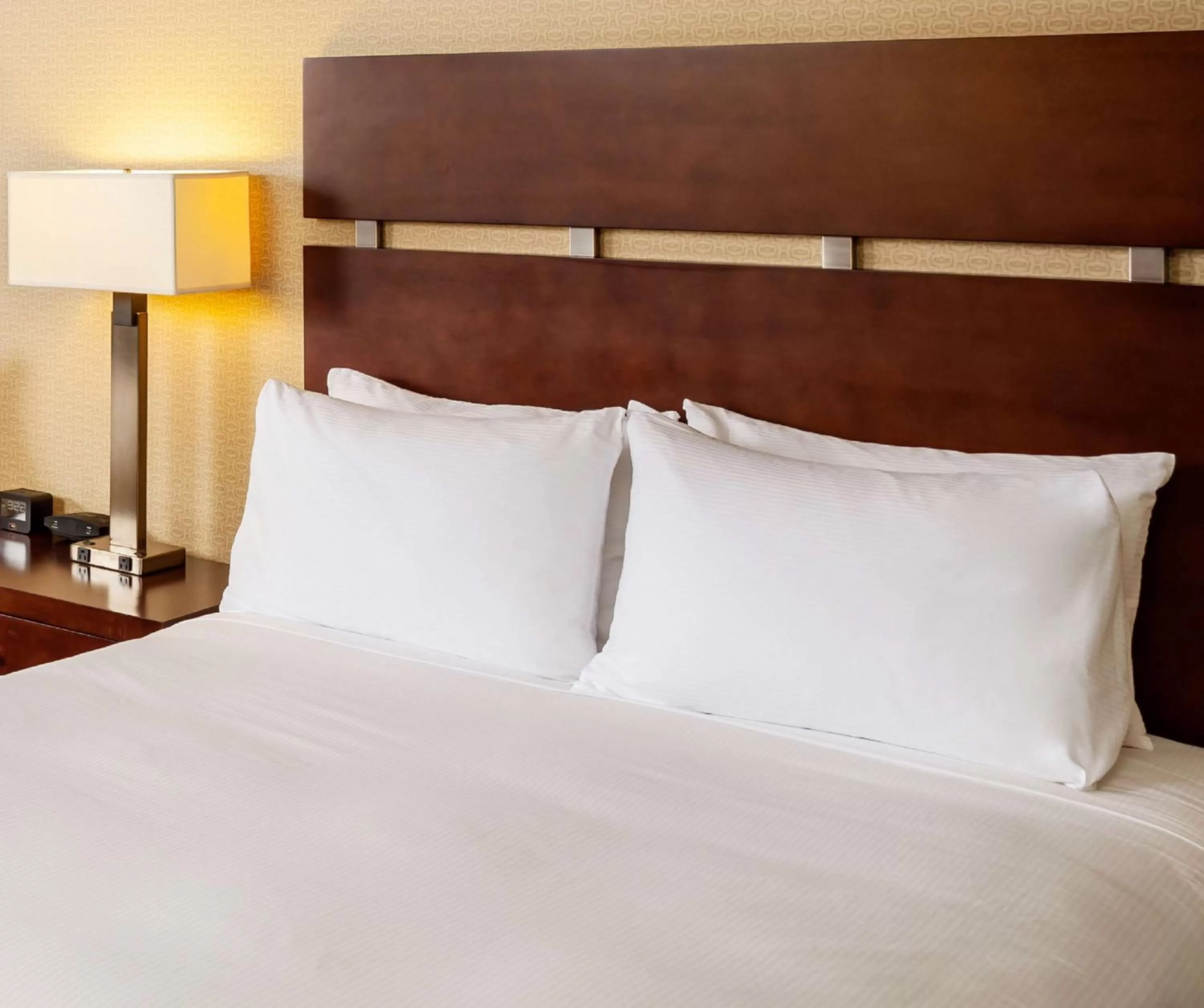 Queen Room - Mobility/Hearing Accessible with Roll-In Shower in Doubletree By Hilton Billings