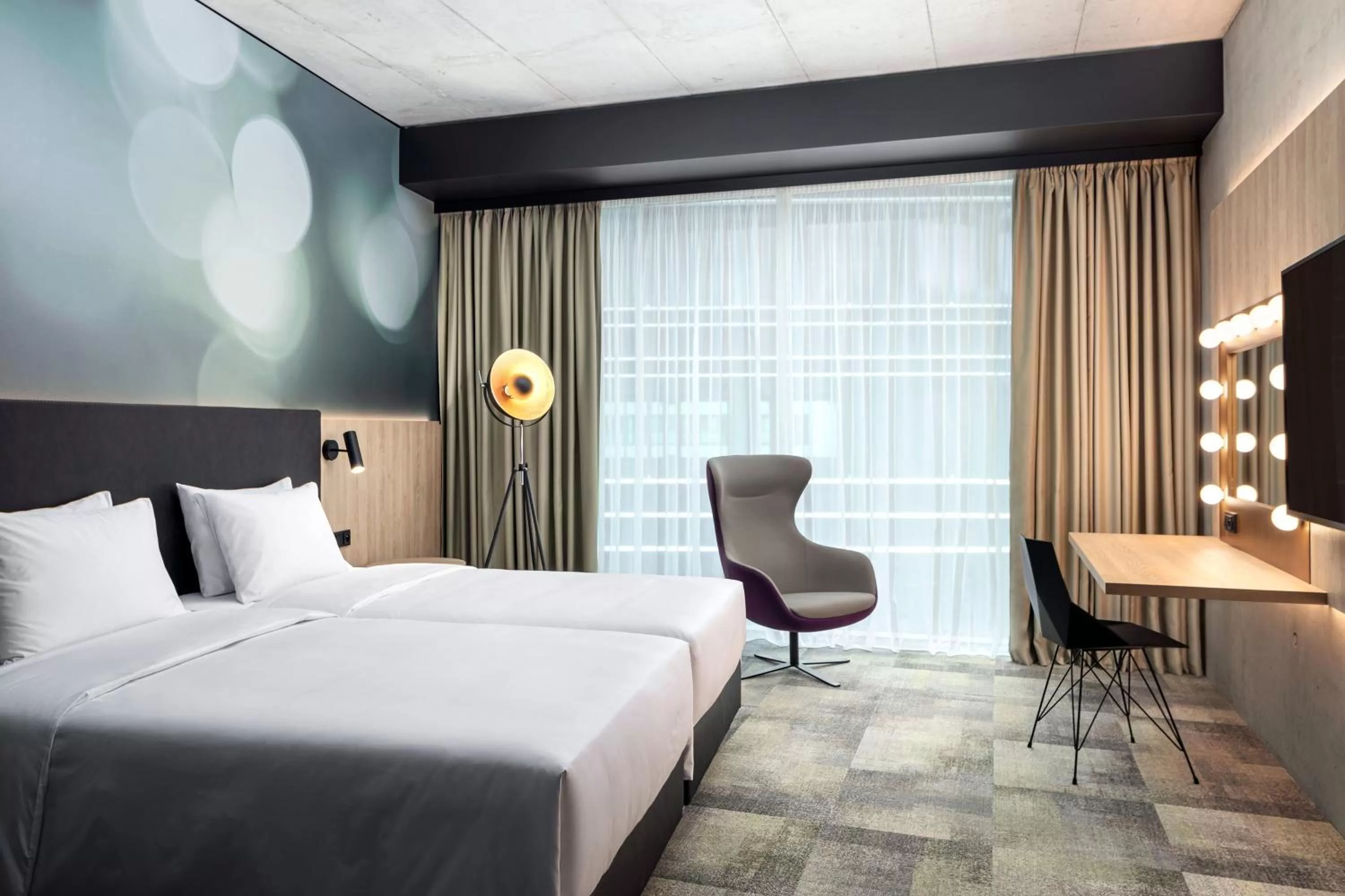 Comfort Twin Room in STAGES HOTEL Prague, a Tribute Portfolio Hotel