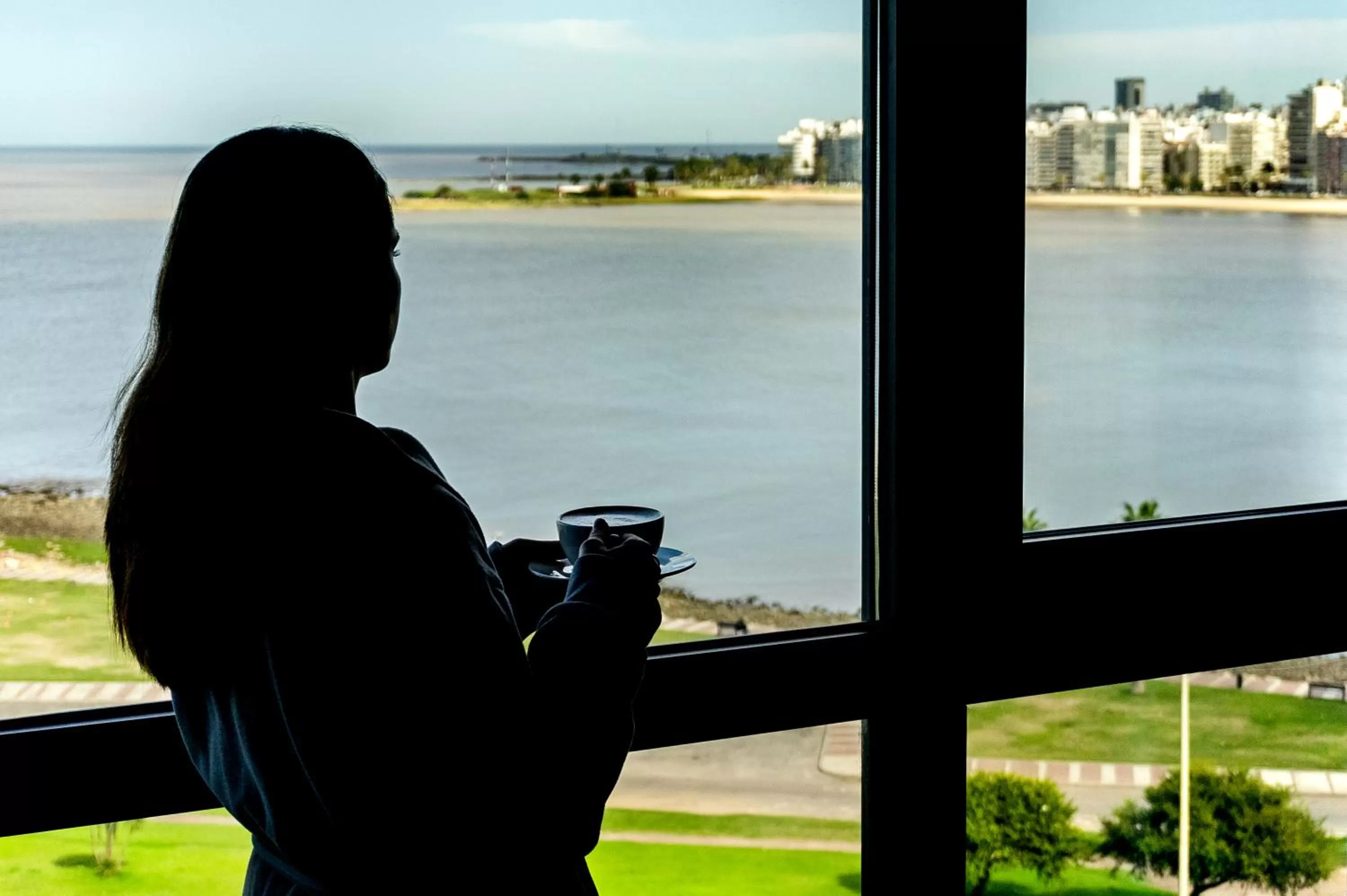 Twin Room with River View in Hyatt Centric Montevideo