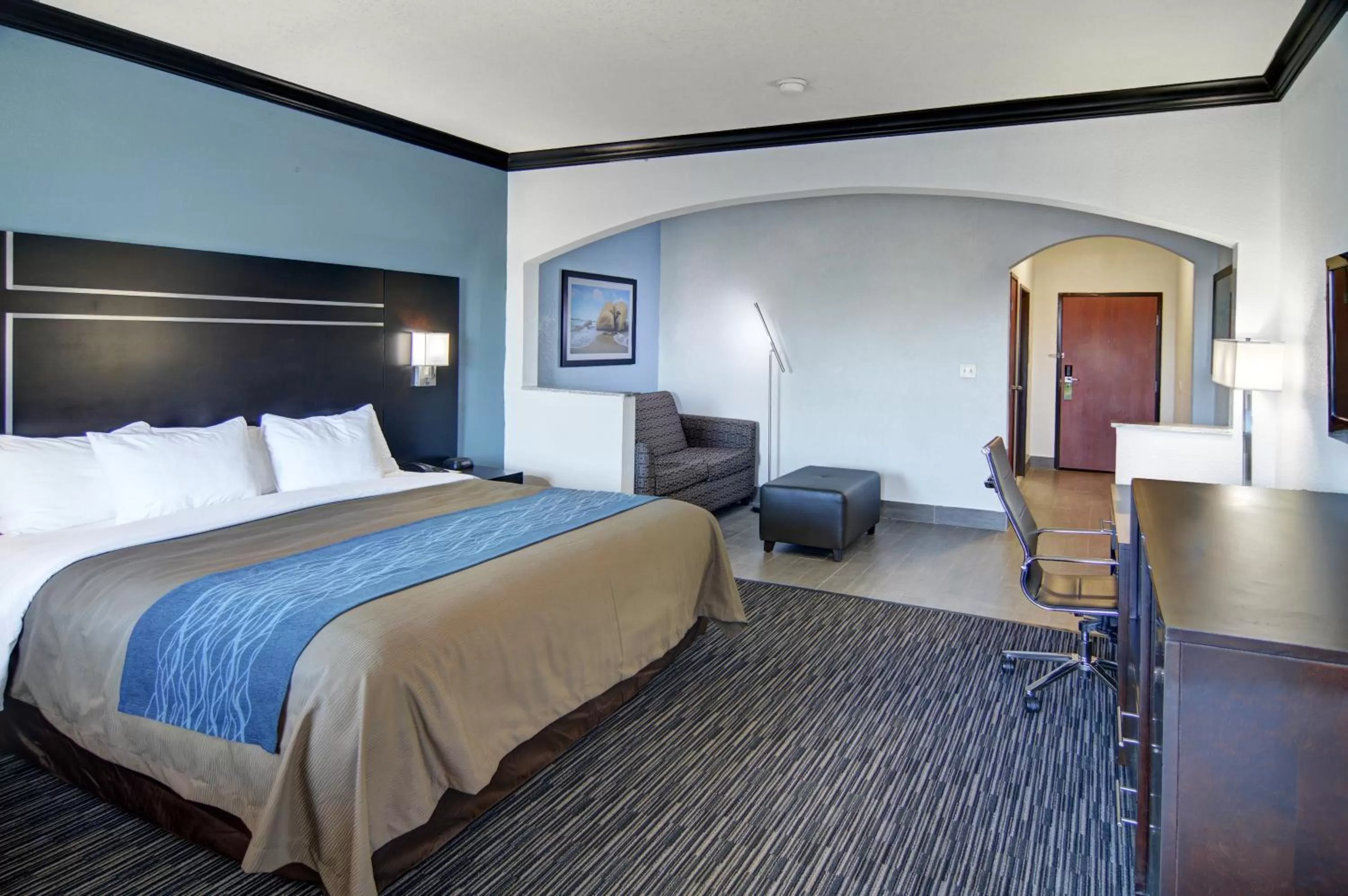 King Suite with Sofa Bed - Non-Smoking in Spark By Hilton Galveston