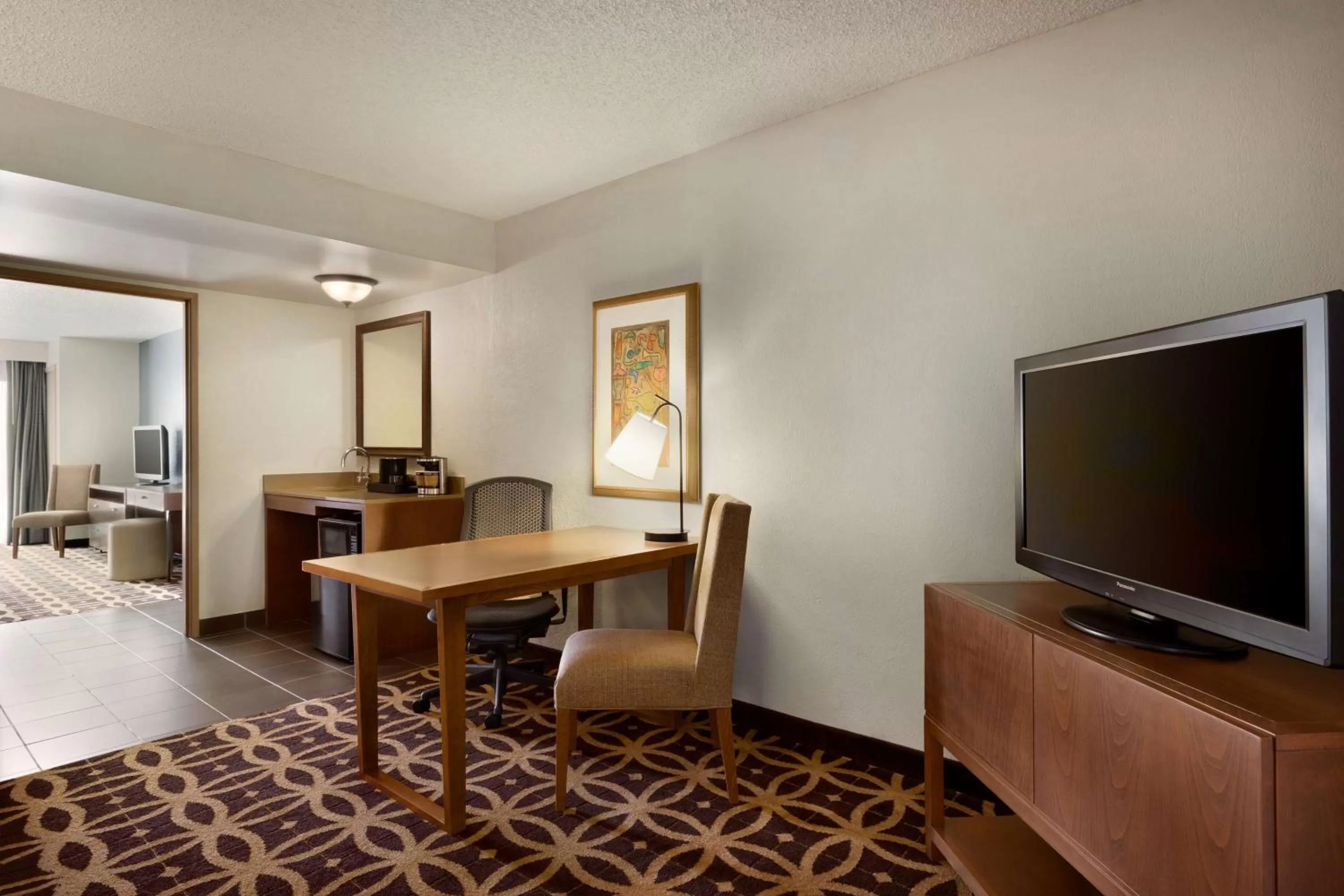 King Suite with Bath Tub - Mobility Access in Embassy Suites by Hilton Dallas DFW Airport South