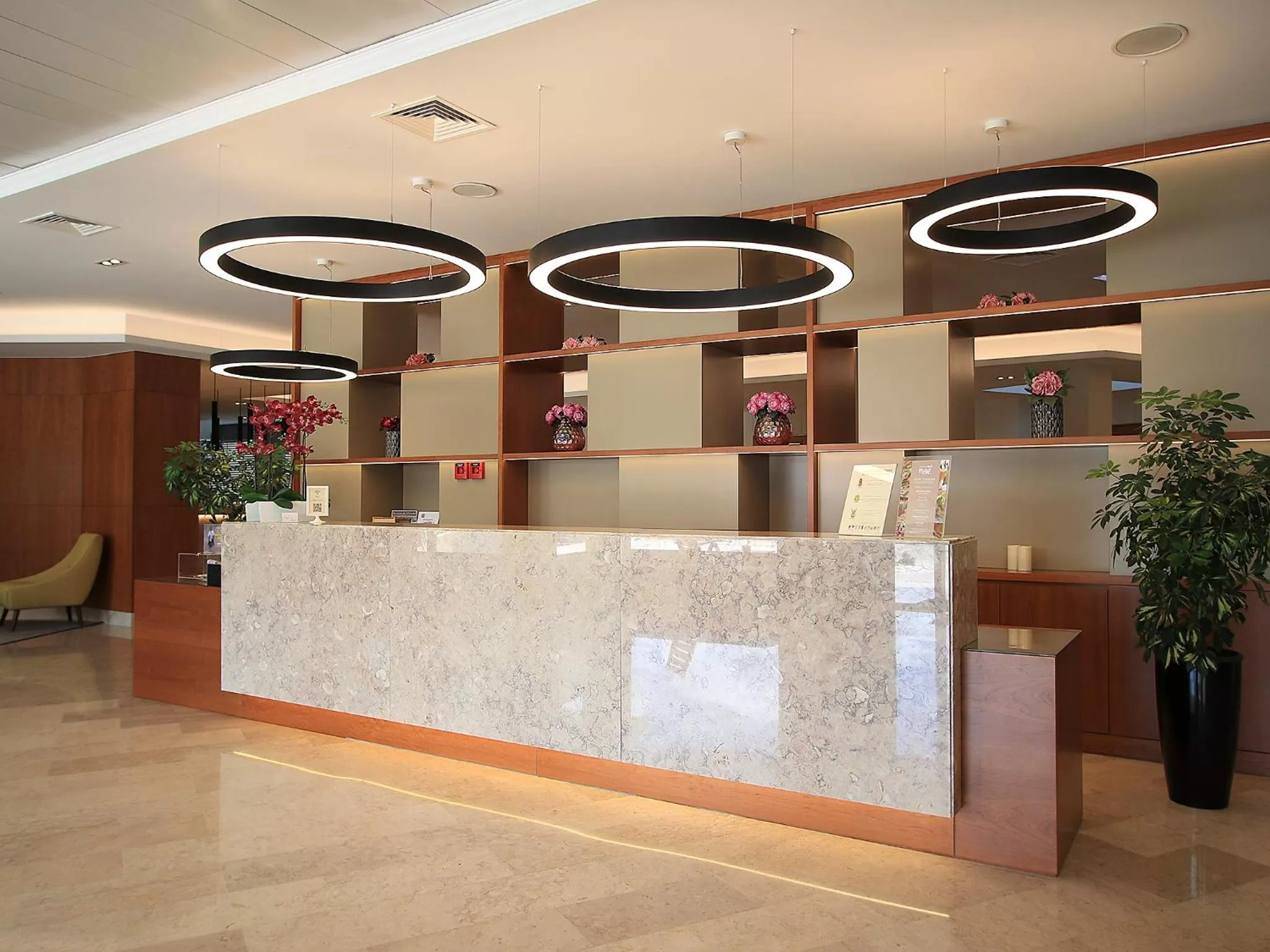Lobby or reception in Consolata Hotel