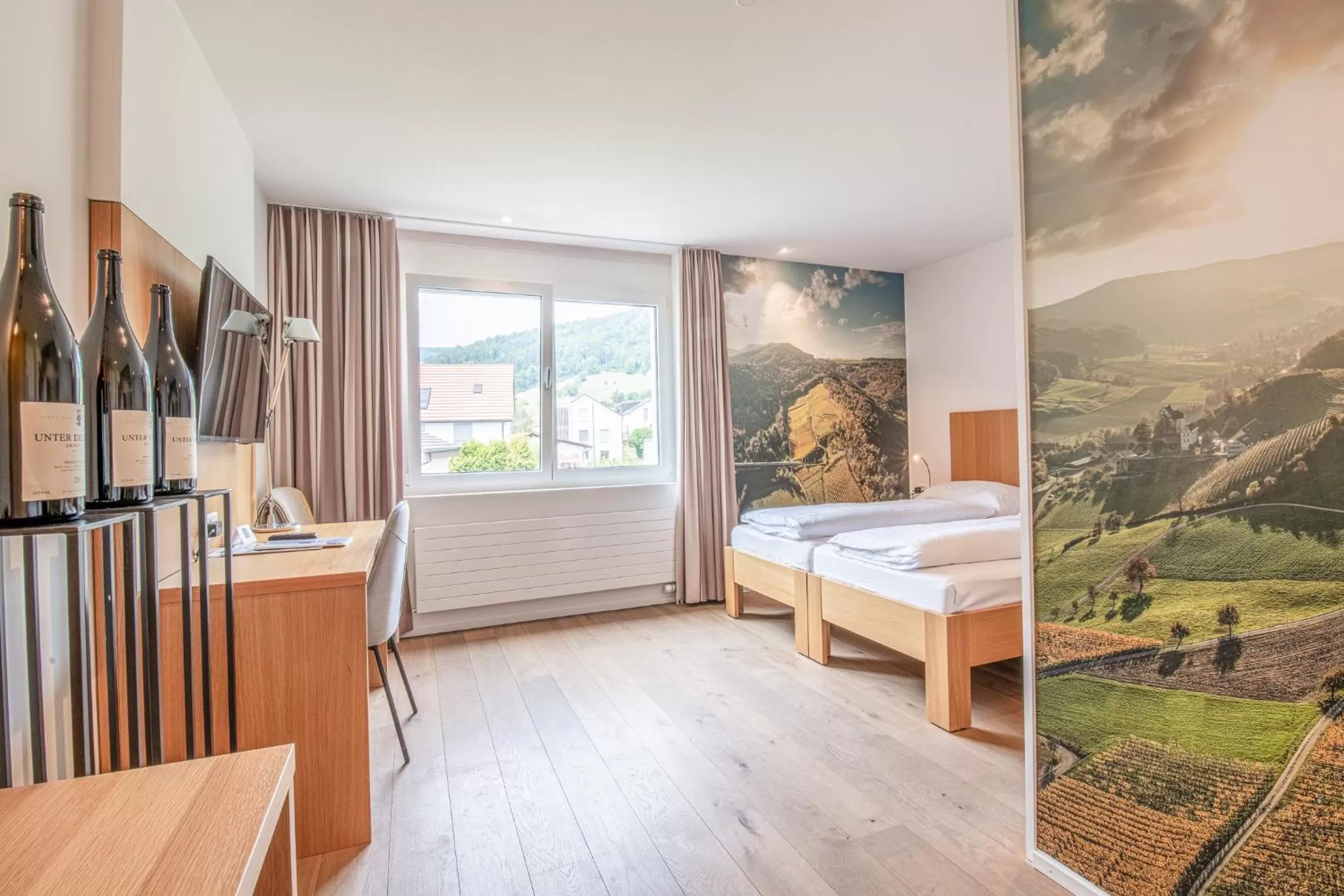 Double Room "Winzer" in Hirschen Erlinsbach Swiss Quality
