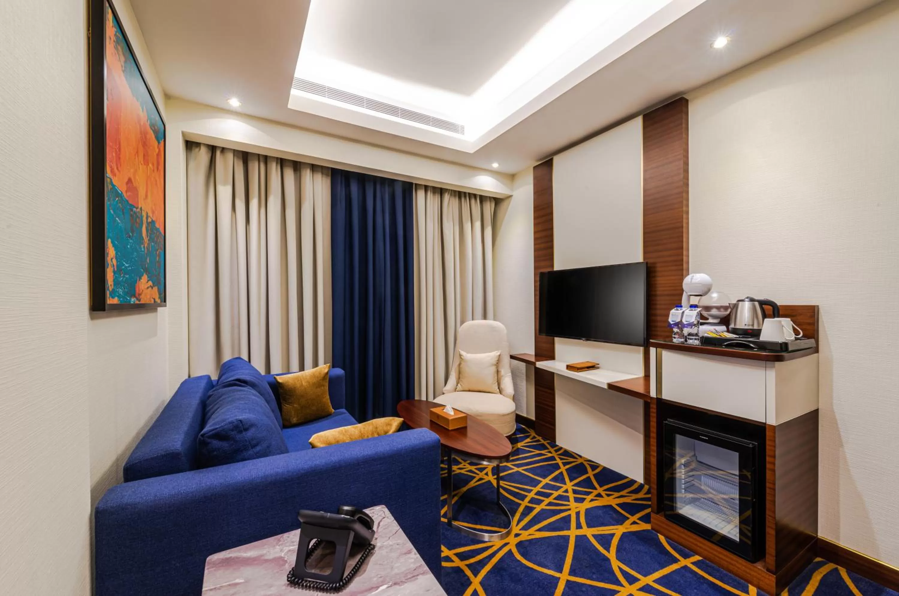 Living room in Blue Diamond Hotel Jeddah
