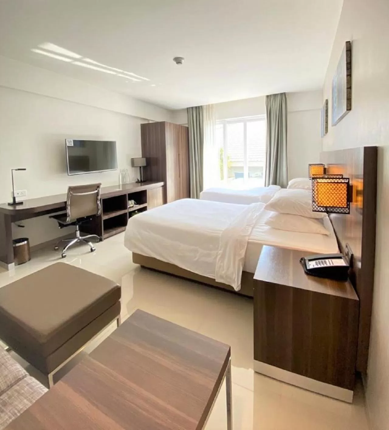 Twin Room with Balcony - single occupancy in The Residency Towers, Rameswaram