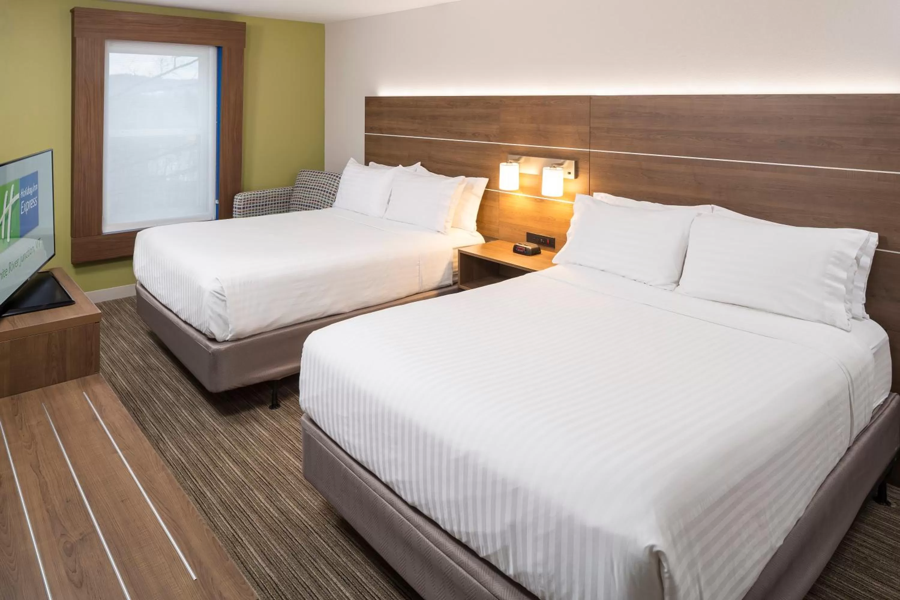 Standard Queen Room with Two Queen Beds in Holiday Inn Express Hotel & Suites White River Junction by IHG