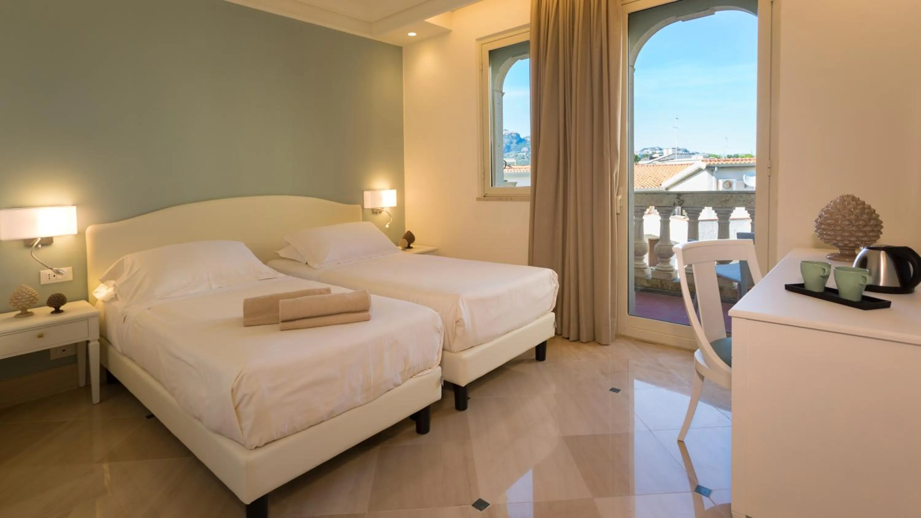 Superior Double or Twin Room with City View in Hellenia Yachting Hotel & SPA