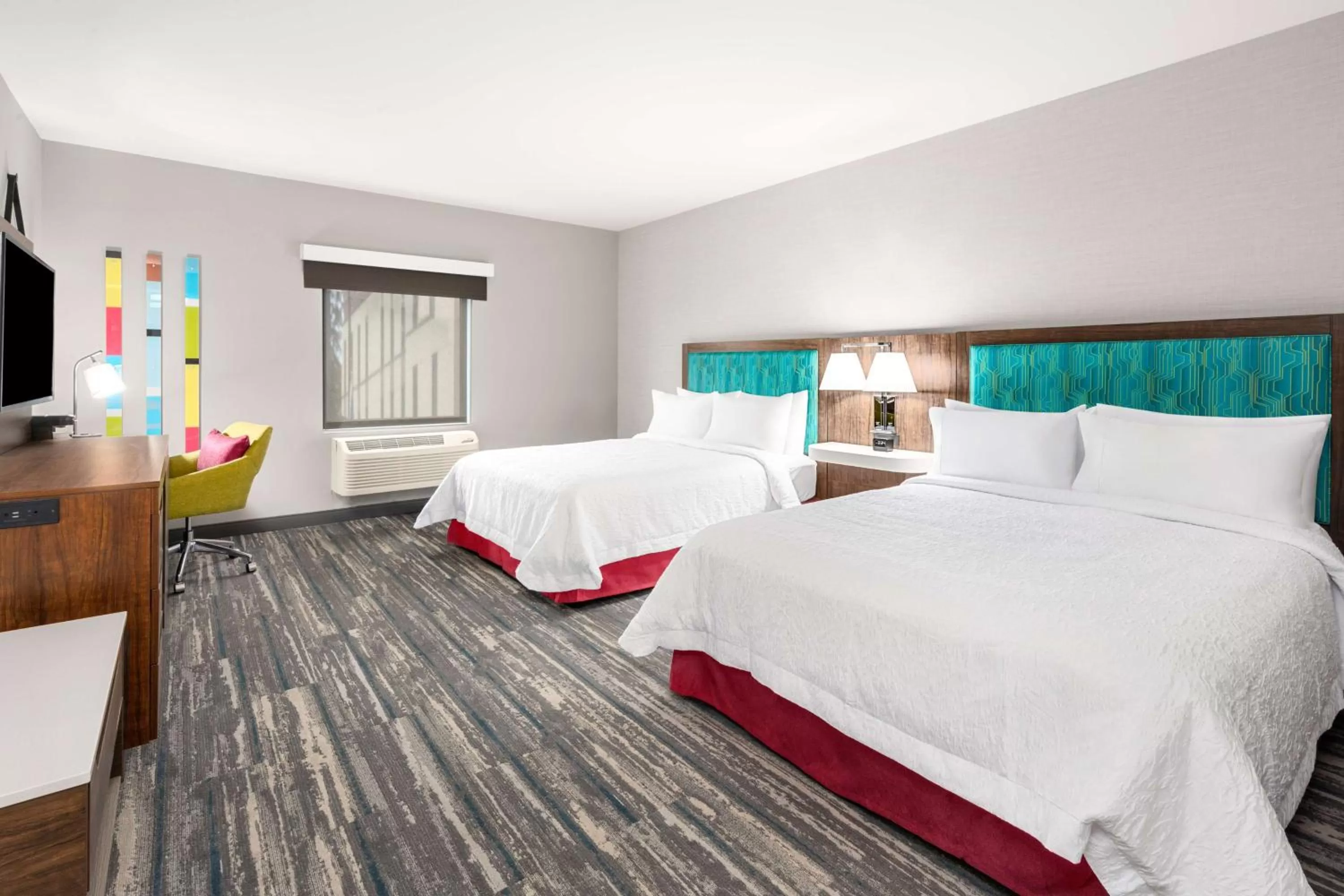 Queen Room with Two Queen Beds - Hearing Accessible/Non-Smoking in Hampton Inn & Suites Tigard