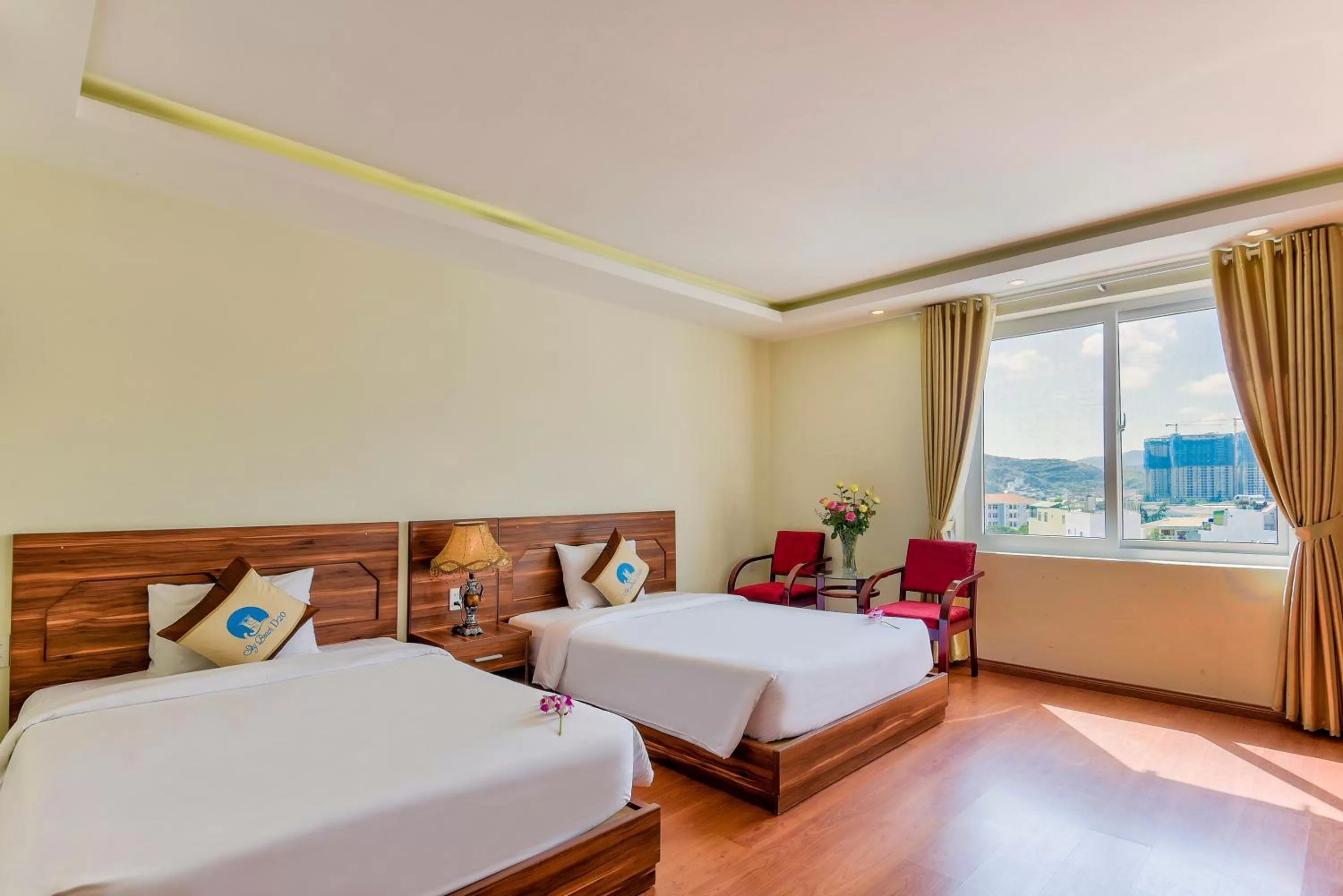 Superior Twin Room with City View in Sky Beach D20 Nha Trang