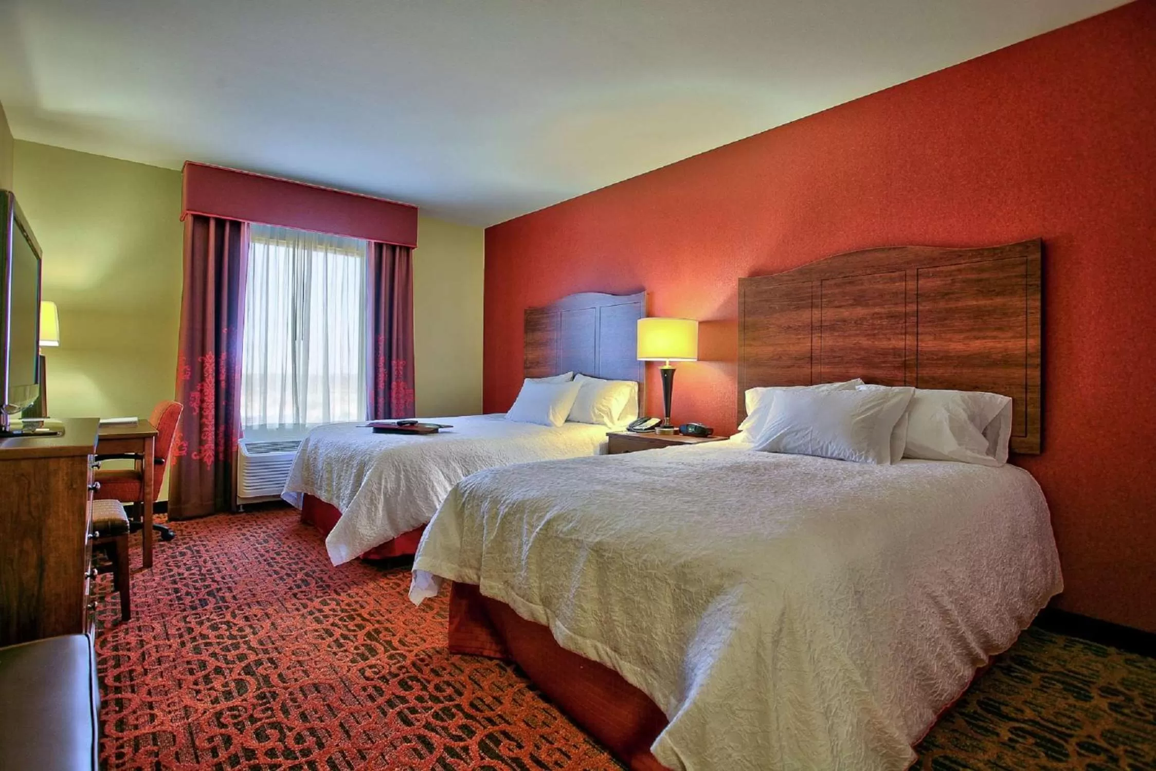 Queen Room with Two Queen Beds - Mobility and Hearing Access/Non-Smoking in Hampton Inn & Suites Scottsdale at Talking Stick