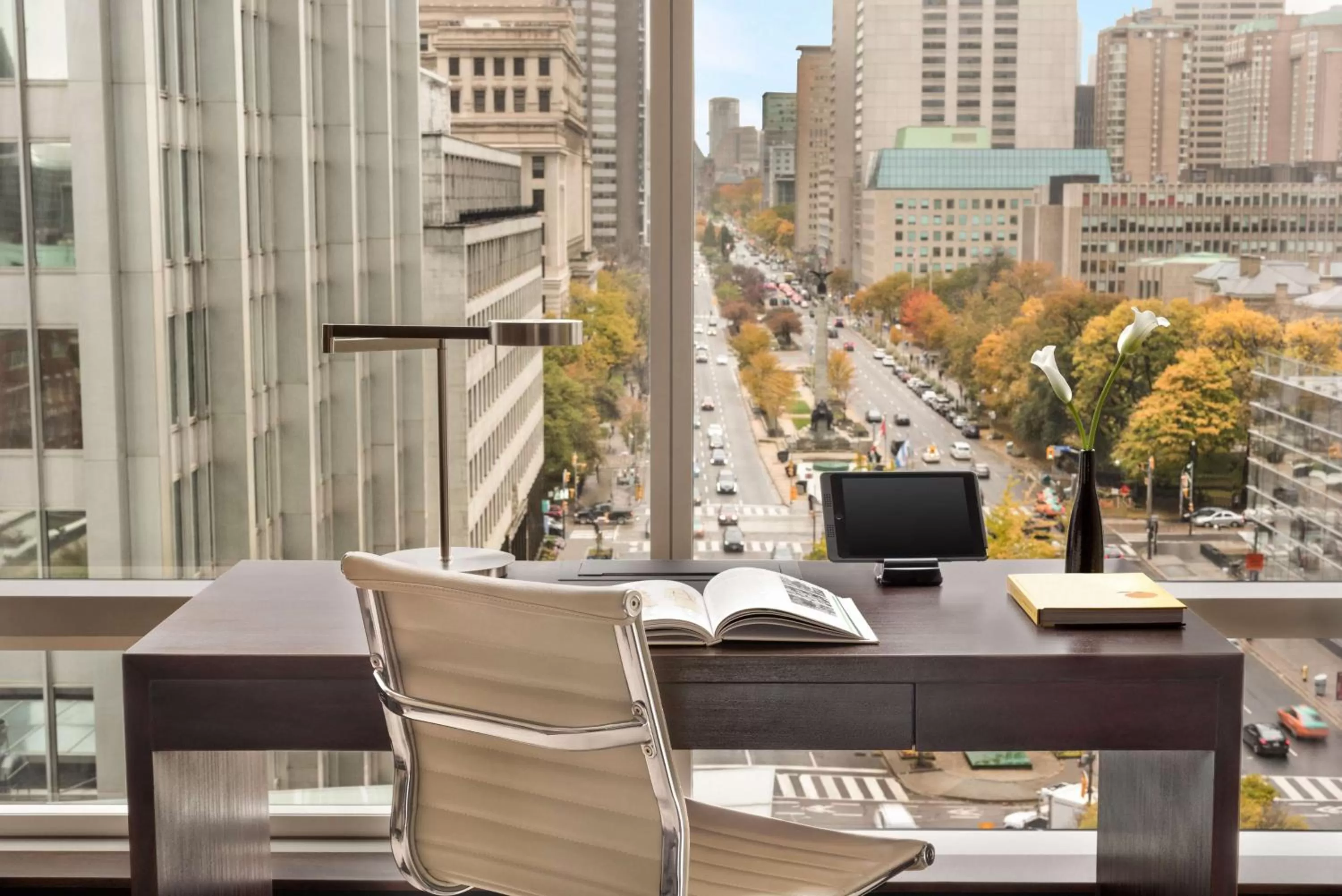 One-Bedroom Suite View in Shangri-La Toronto