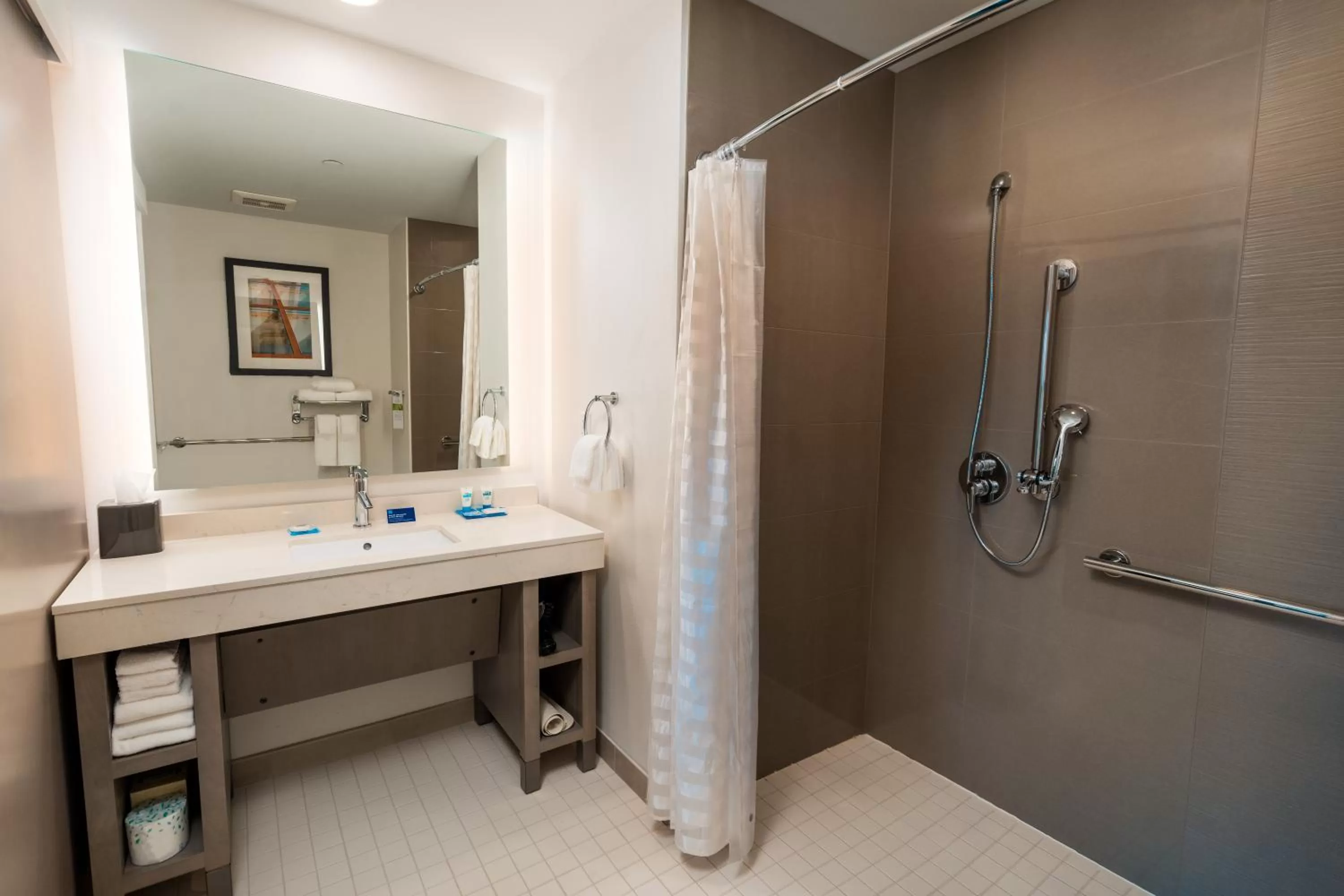 King Studio Suite with Sofa Bed, Kitchen and Roll-In Shower - Disability Access in Hyatt House Nashville/Franklin/Cool Springs