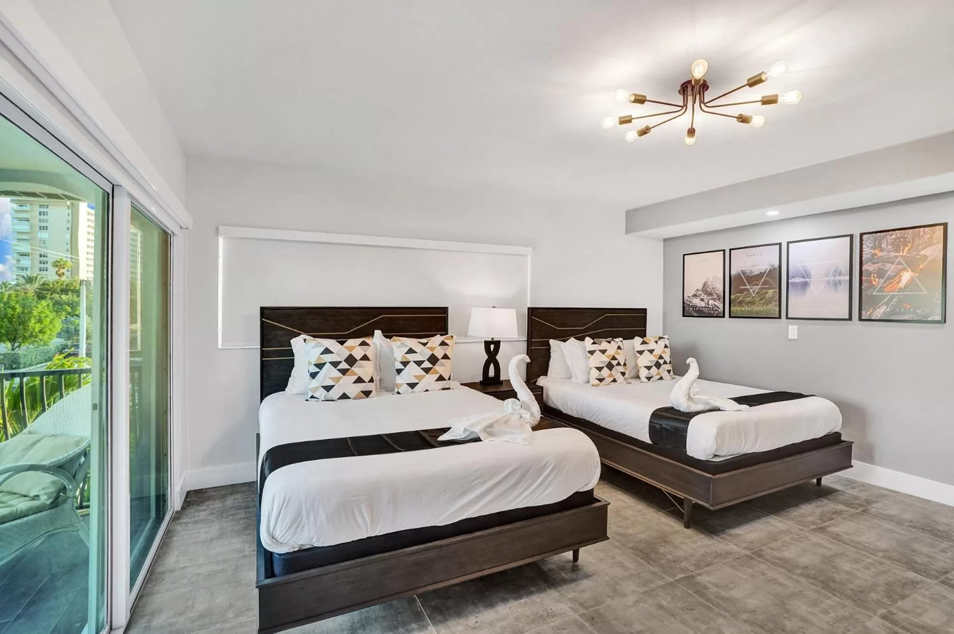 Bed in RA suites