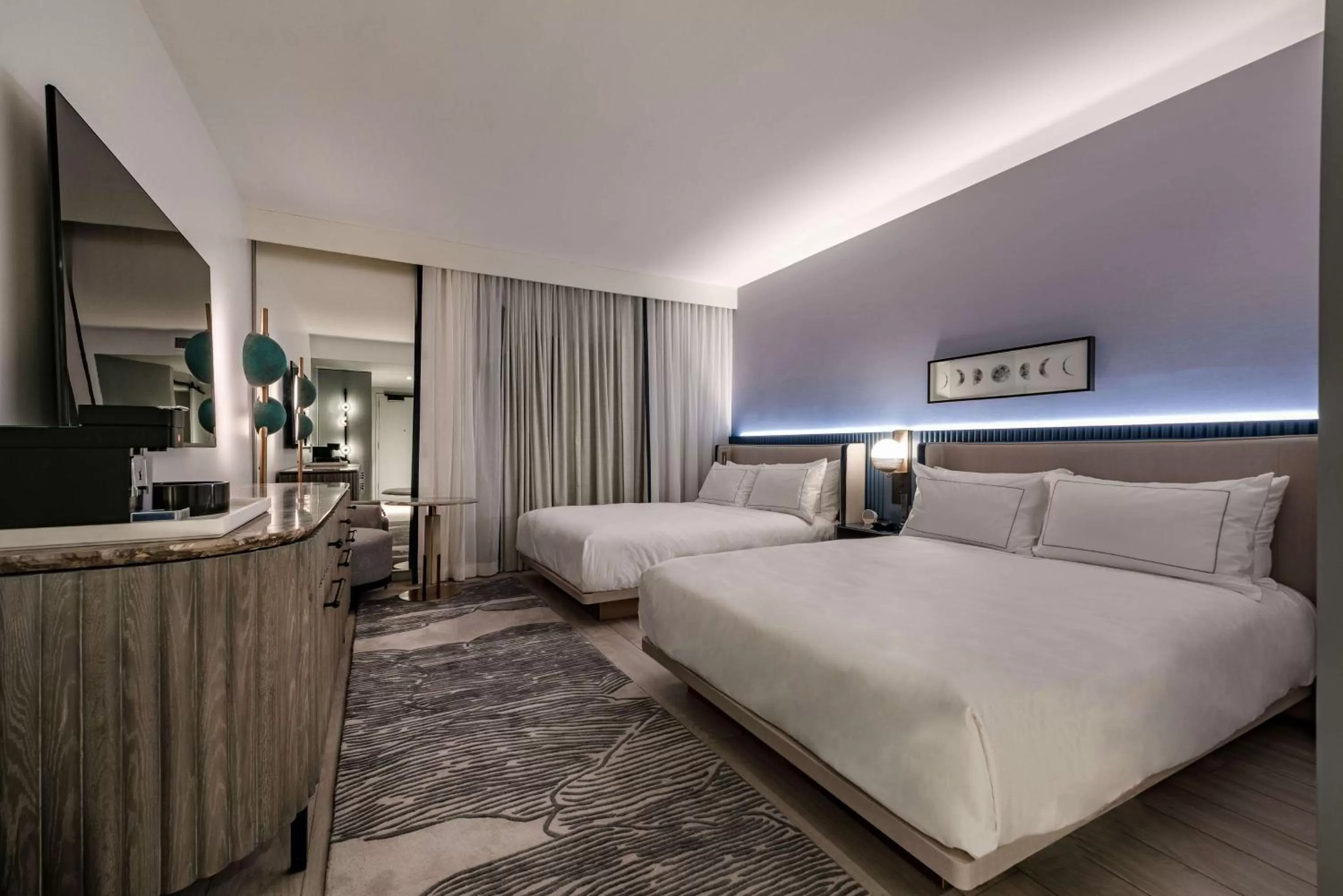 Queen Room with Two Queen Beds in The Morrow Washington Dc, Curio Collection By Hilton