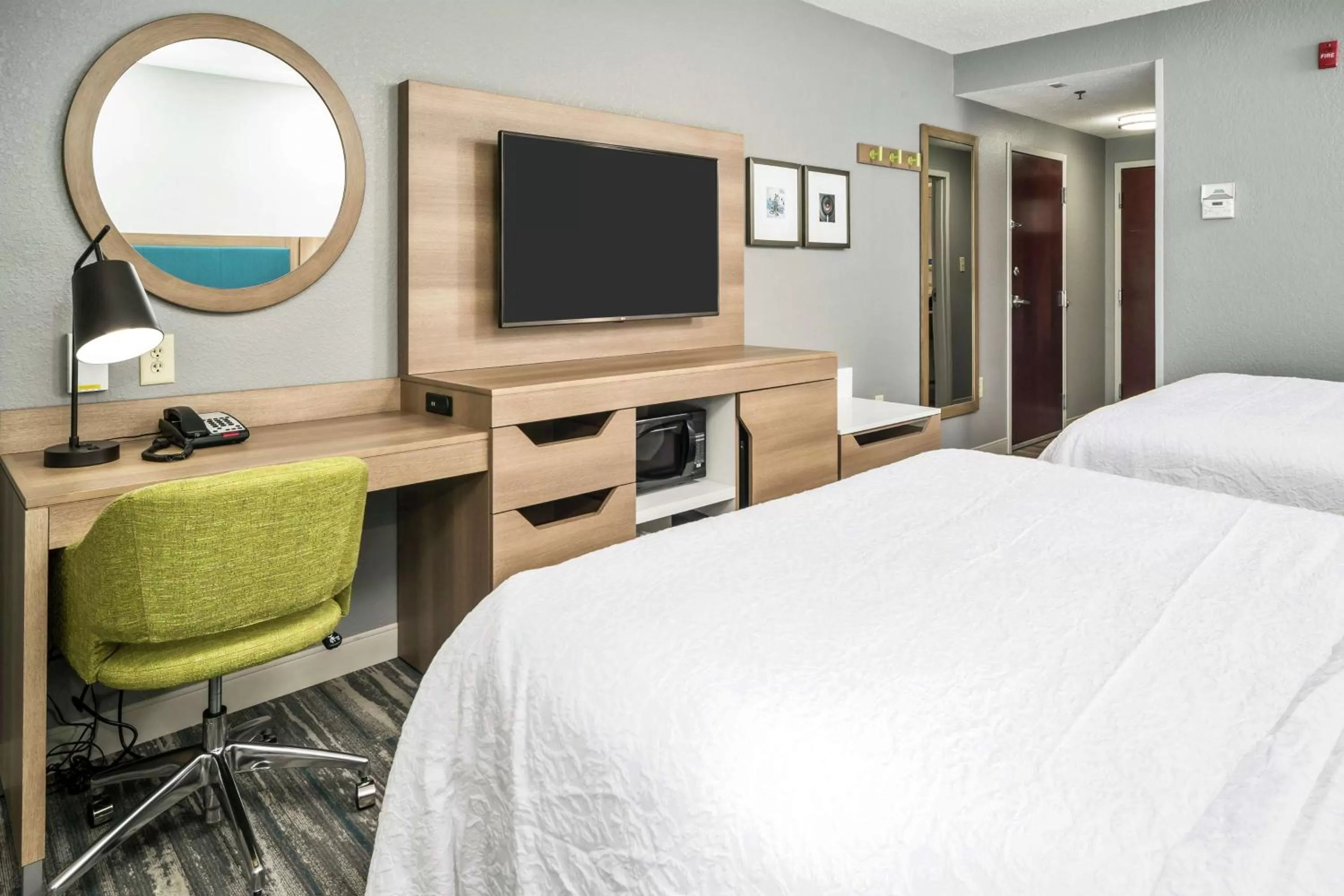 Room with Two Queen Beds - Non-Smoking in Hampton Inn Wilson Downtown