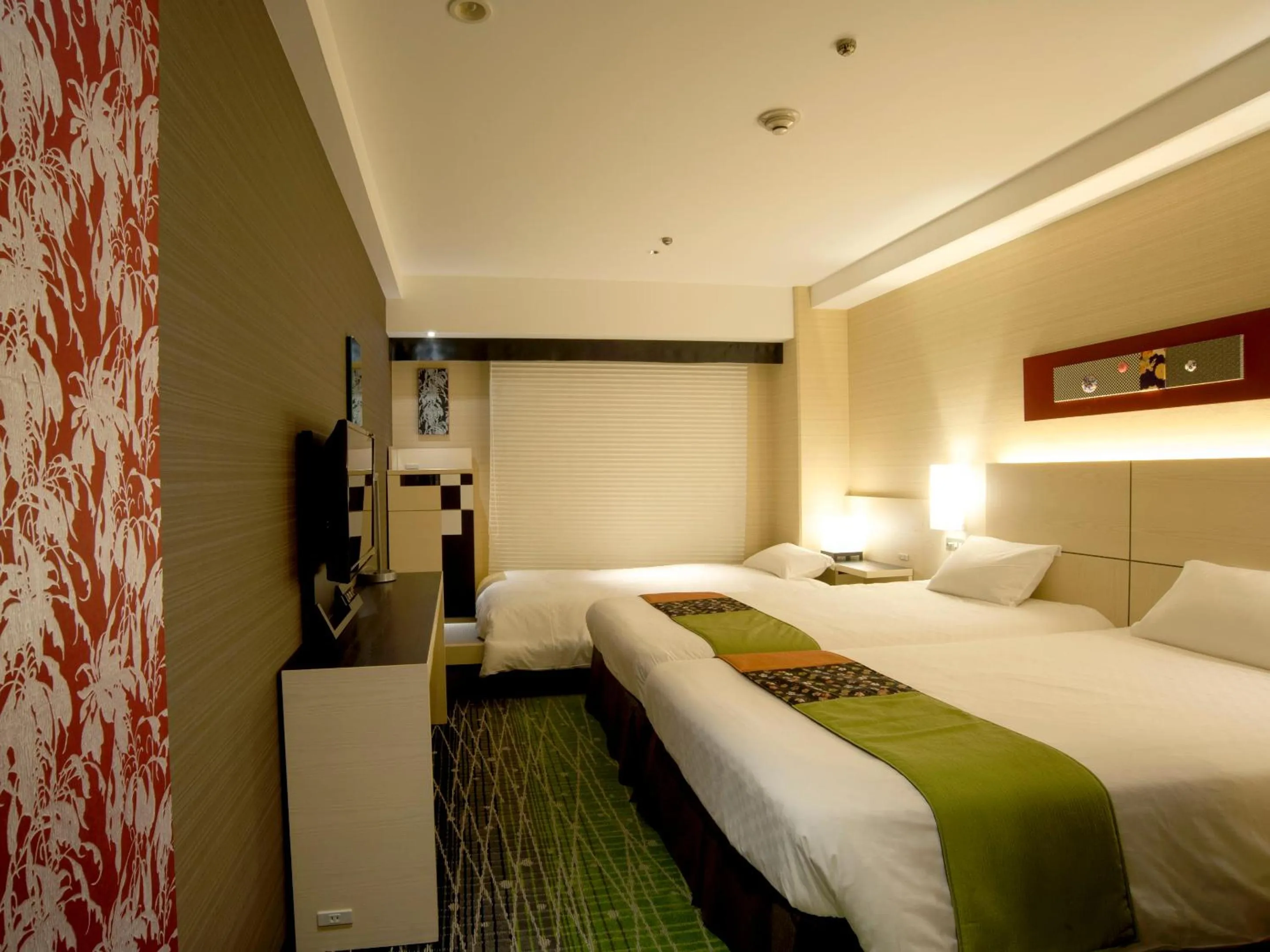 Japanesque Twin (3 Adults) - Non-Smoking in Hotel New Hankyu Kyoto