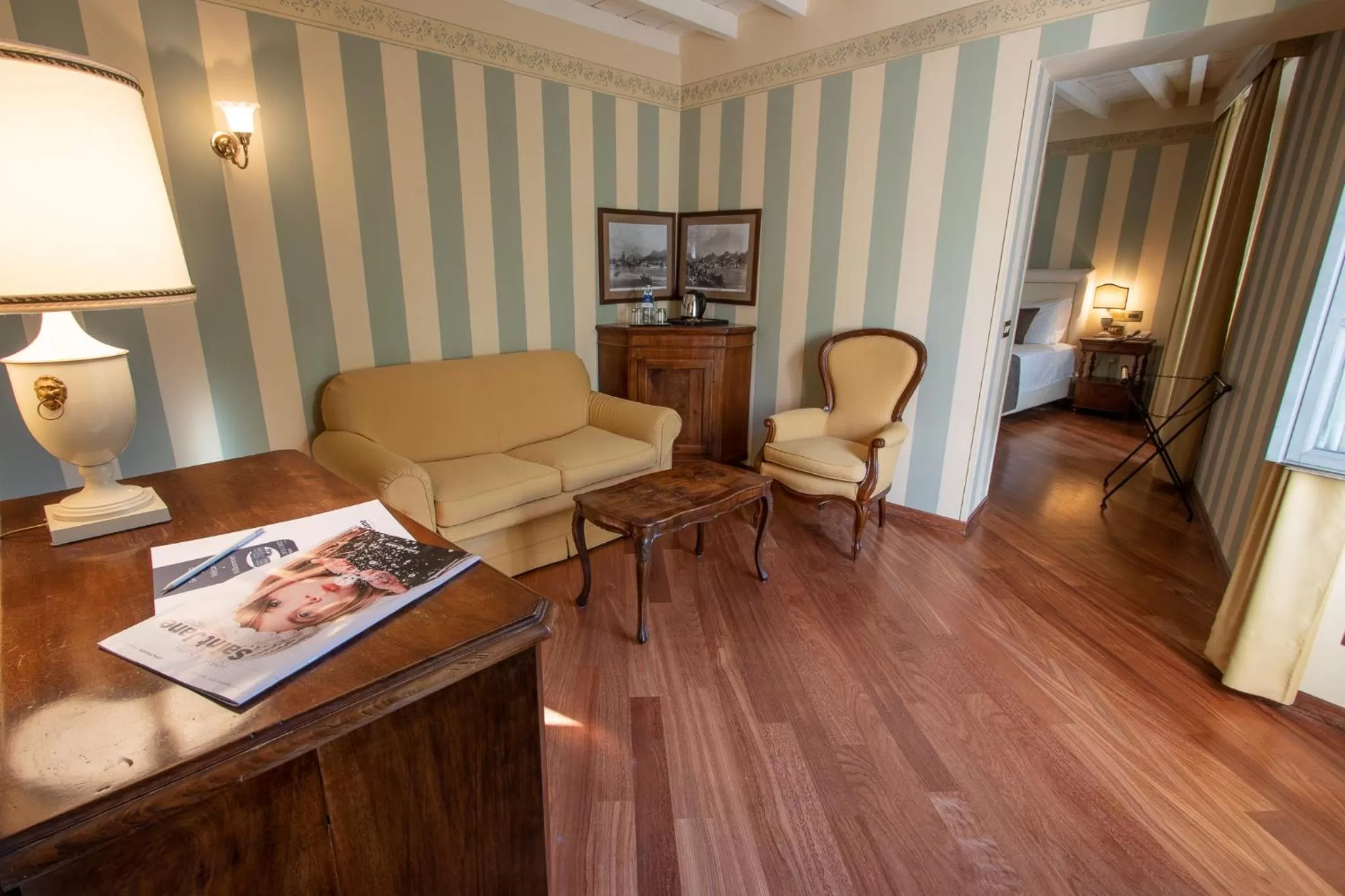 Living room in Albergo Le Due Corti