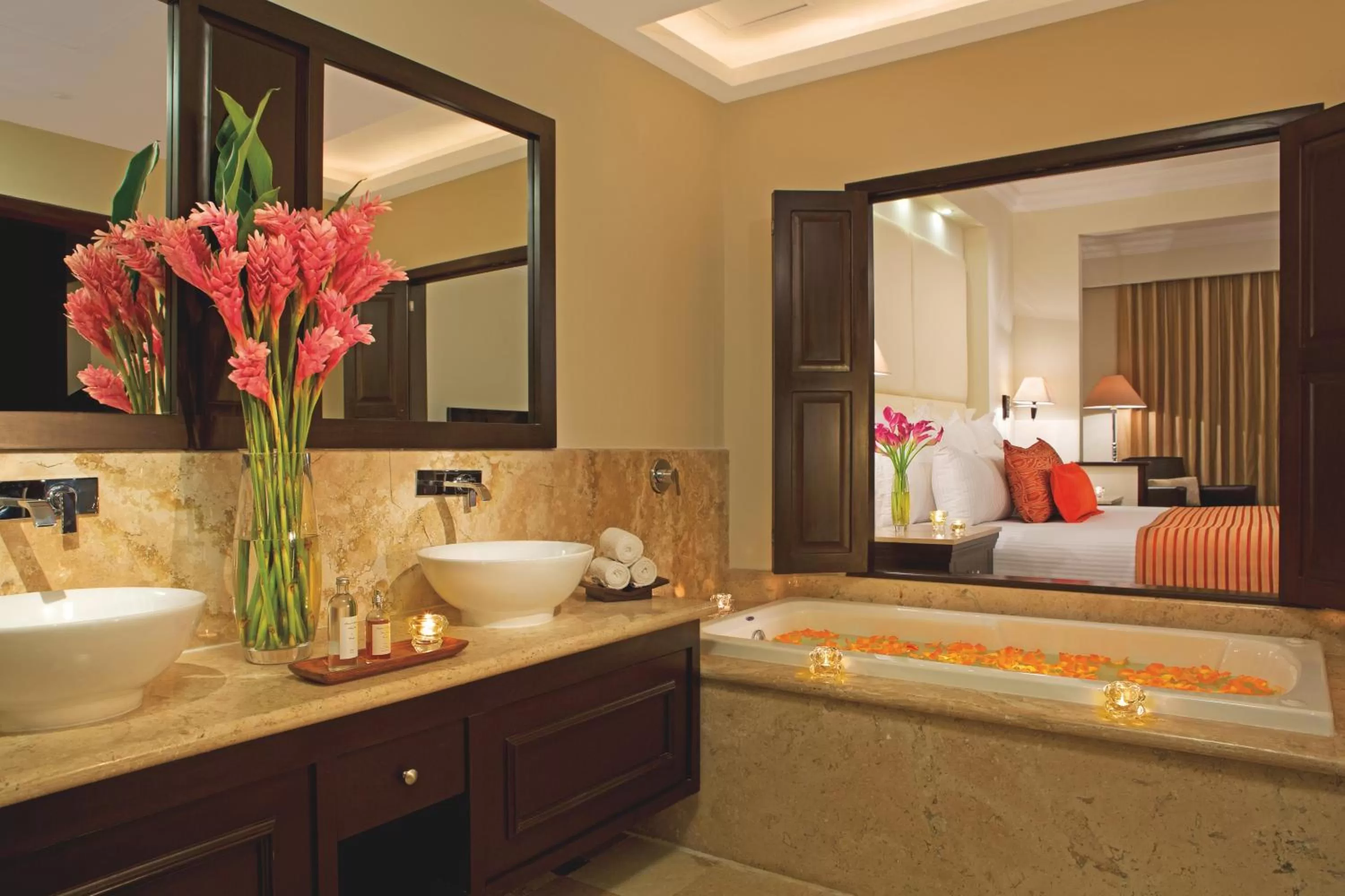 Deluxe Garden View Triple in Dreams Tulum Resort & Spa