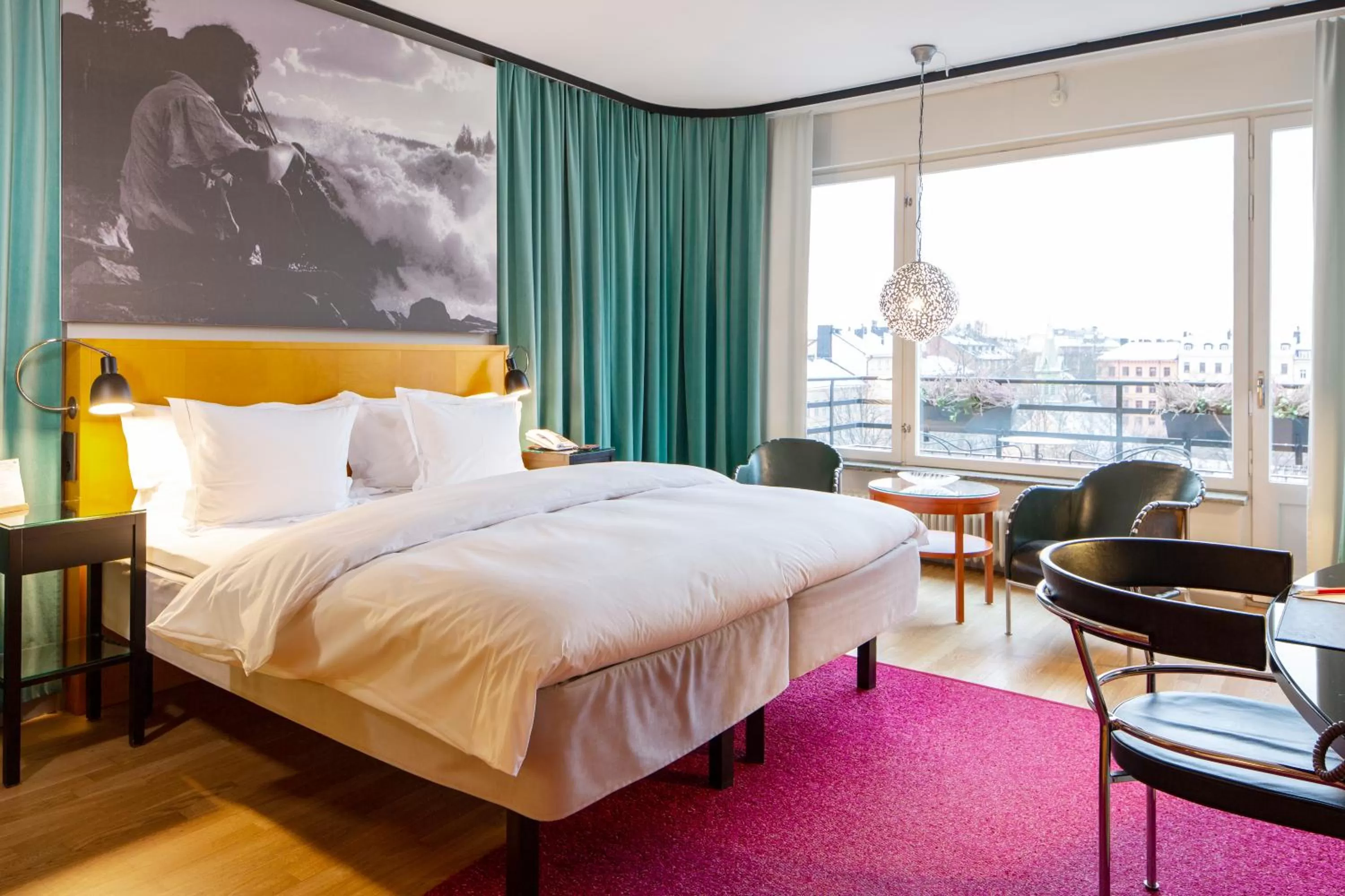 Deluxe Double or Twin Room with Balcony in Hotel Rival