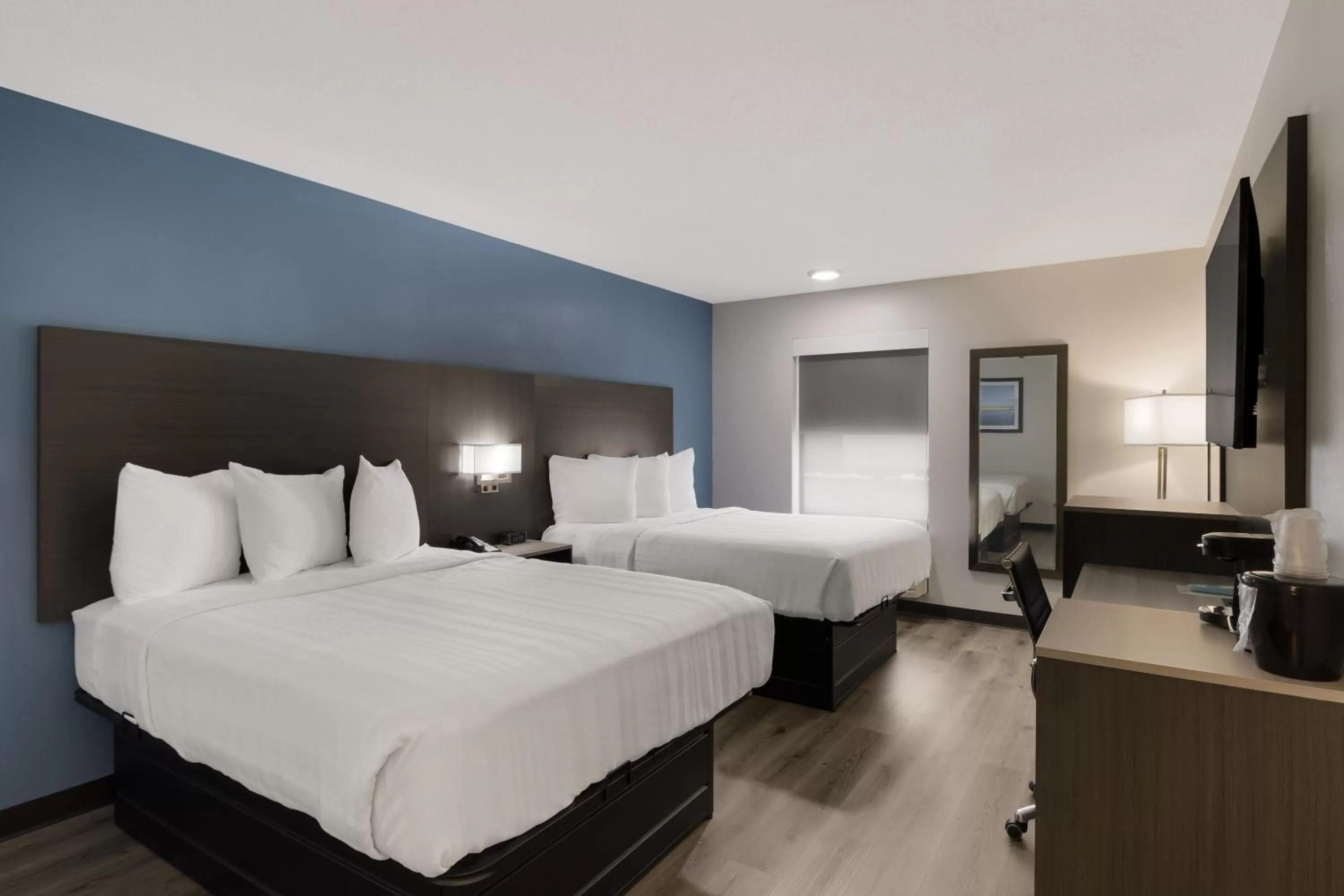 Queen Room with Two Queen Beds - Non-Smoking in Quality Inn South Bend near Notre Dame