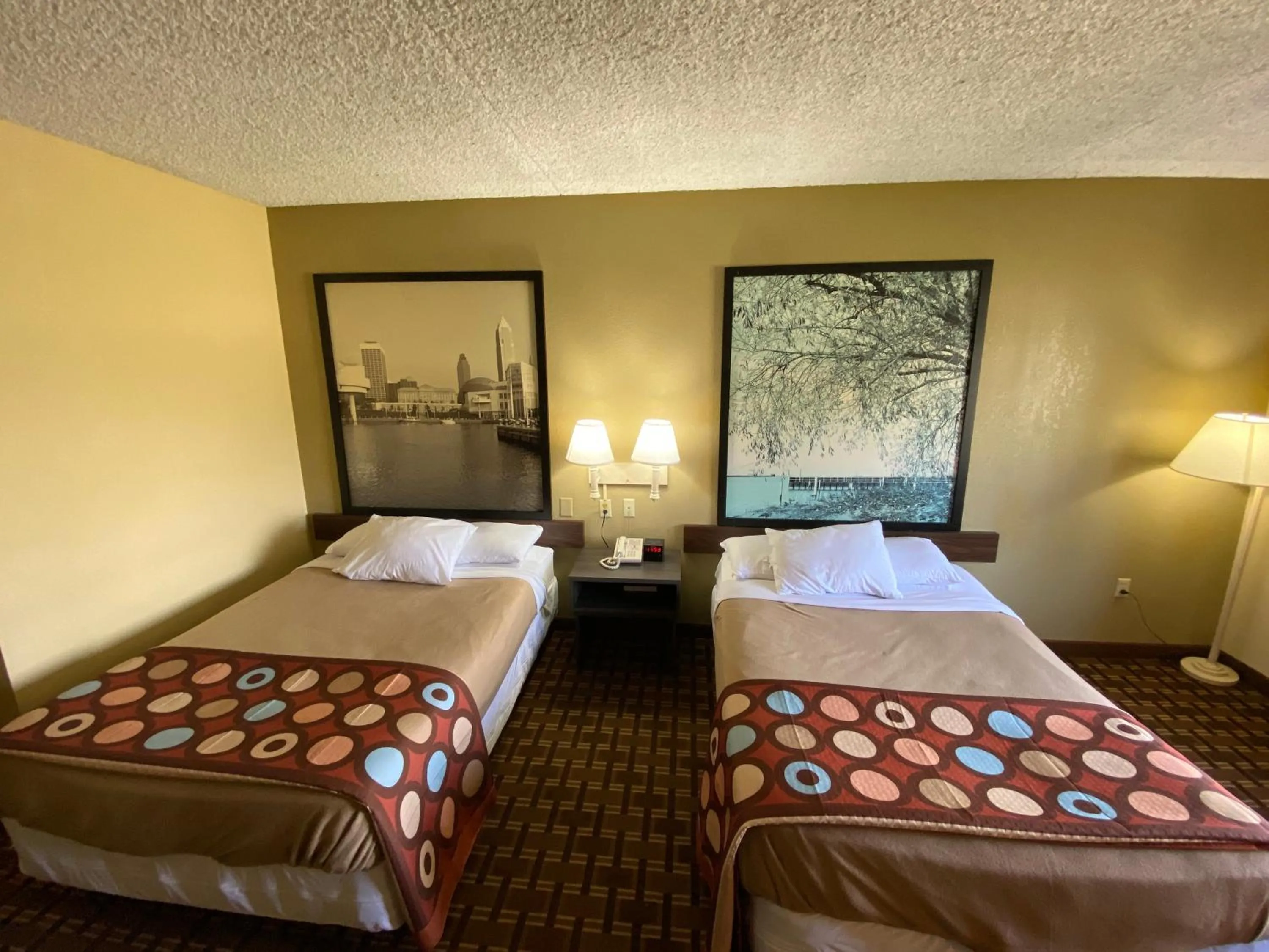 Double Room with Two Double Beds - Non-Smoking in Super 8 by Wyndham Port Clinton