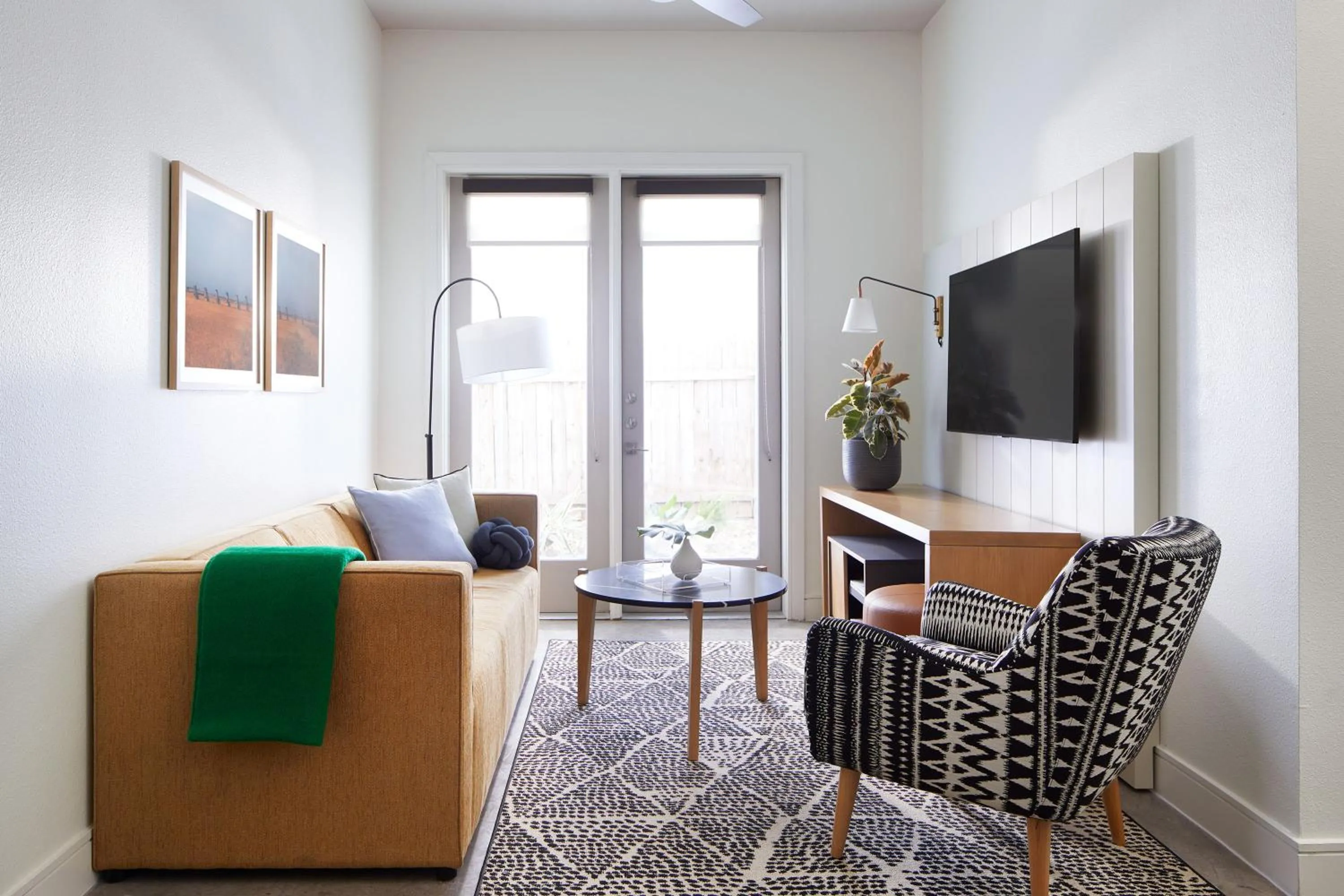 1 Bedroom Designer Furnished Apt in East Austin in Sentral East Austin at 1614 E Sixth