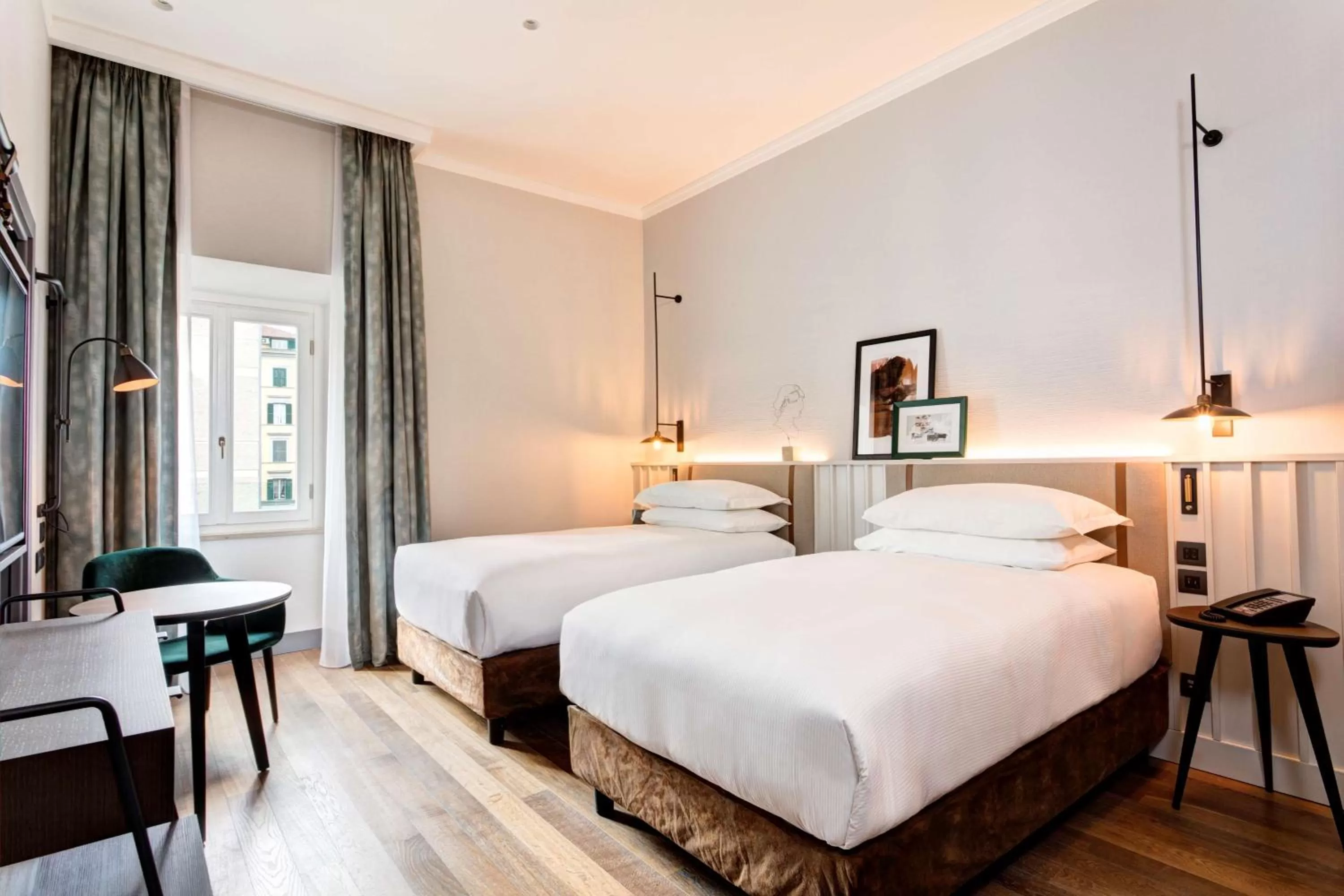 Superior Twin Room in DoubleTree By Hilton Rome Monti