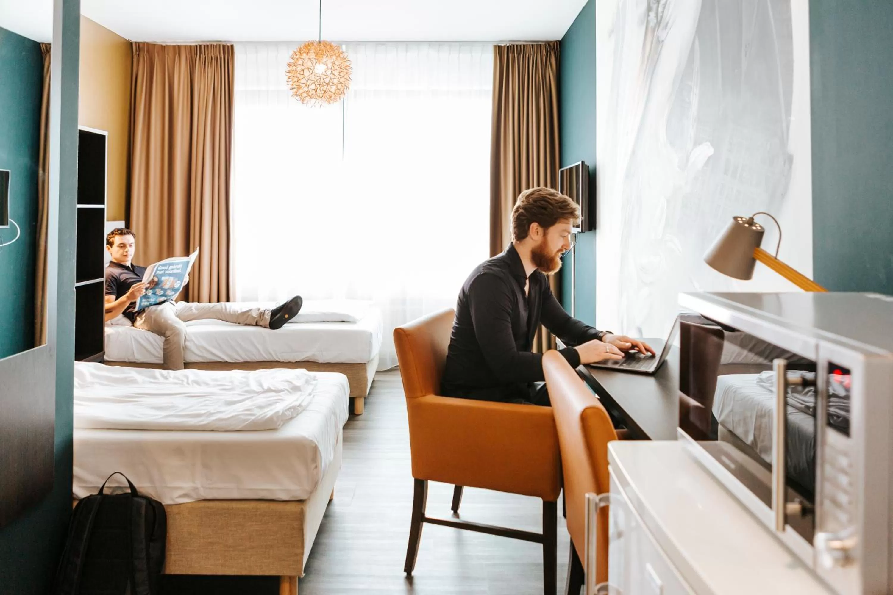 Twin Studio in The Hague Teleport Hotel