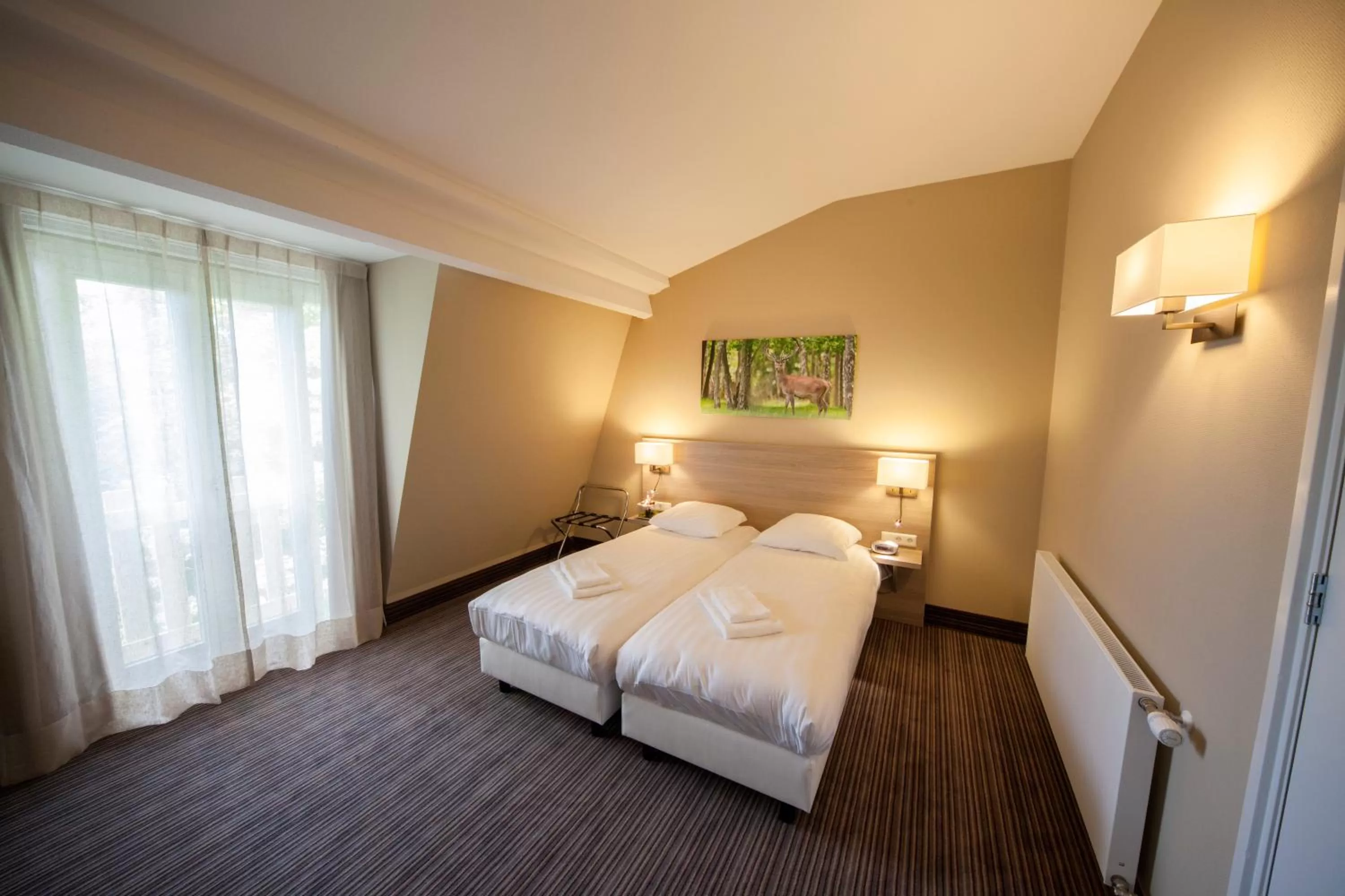 Spacious Comfort Double Room in Fletcher Hotel Het Veluwse Bos