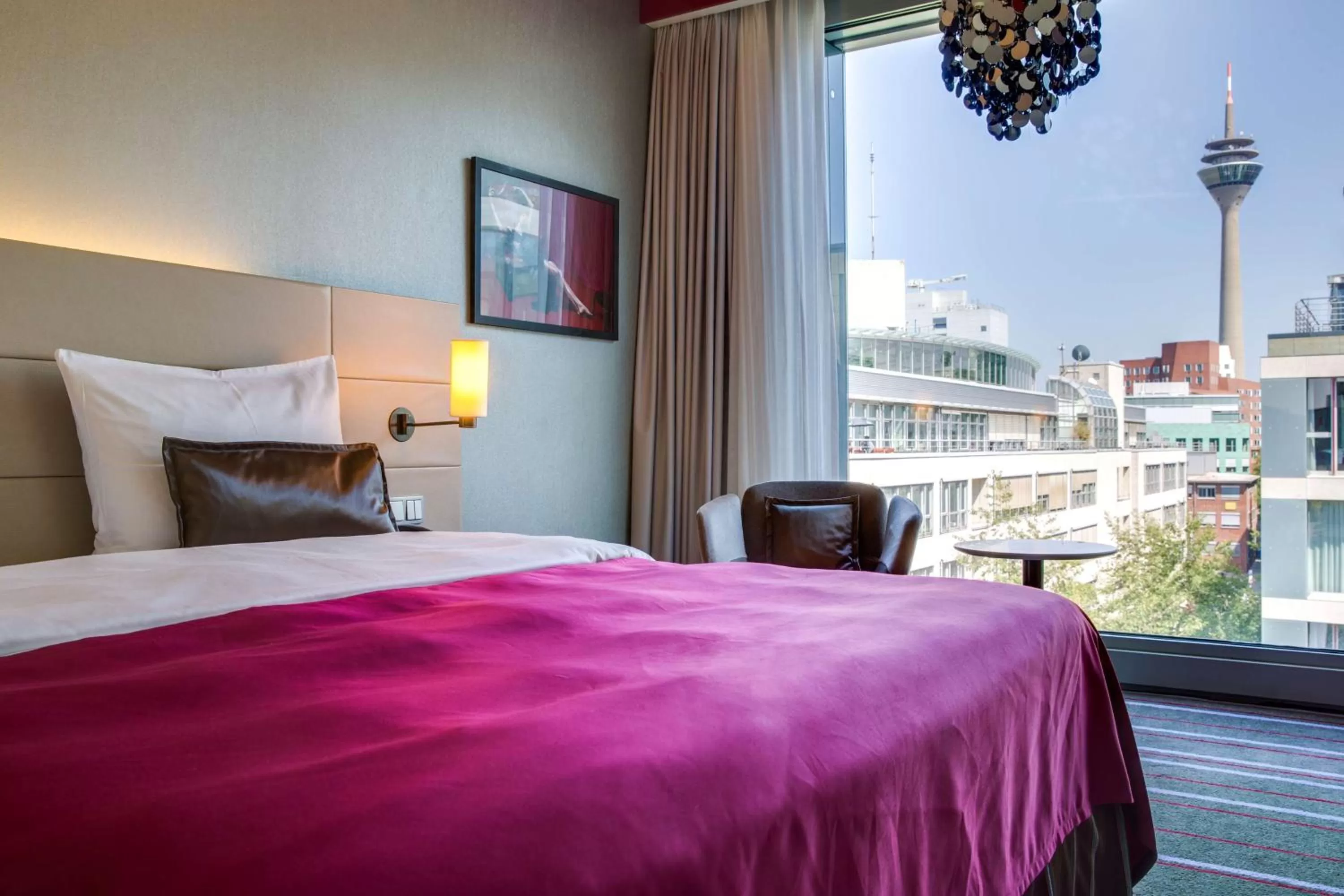 Superior Room in Radisson Blu Media Harbour Hotel, Düsseldorf