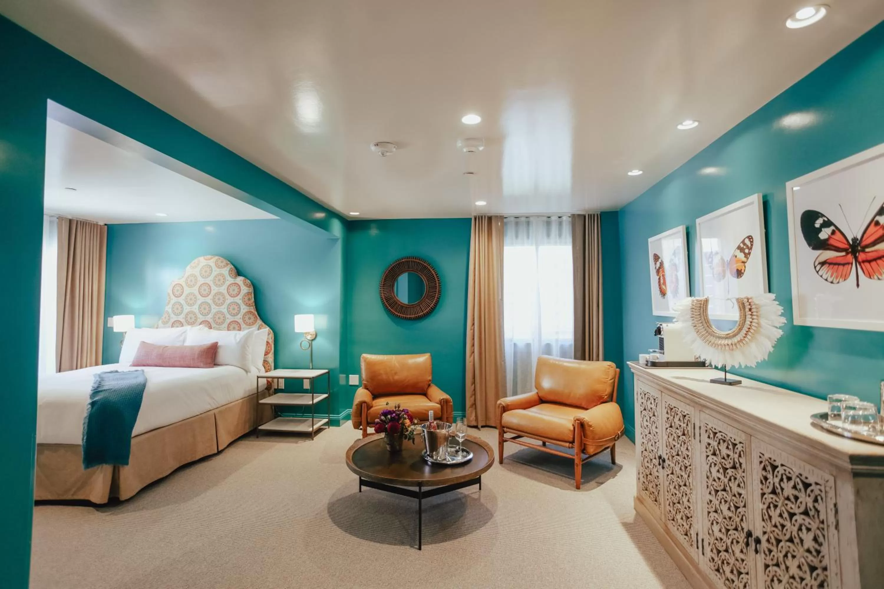 Queen Suite in The Winston Solvang