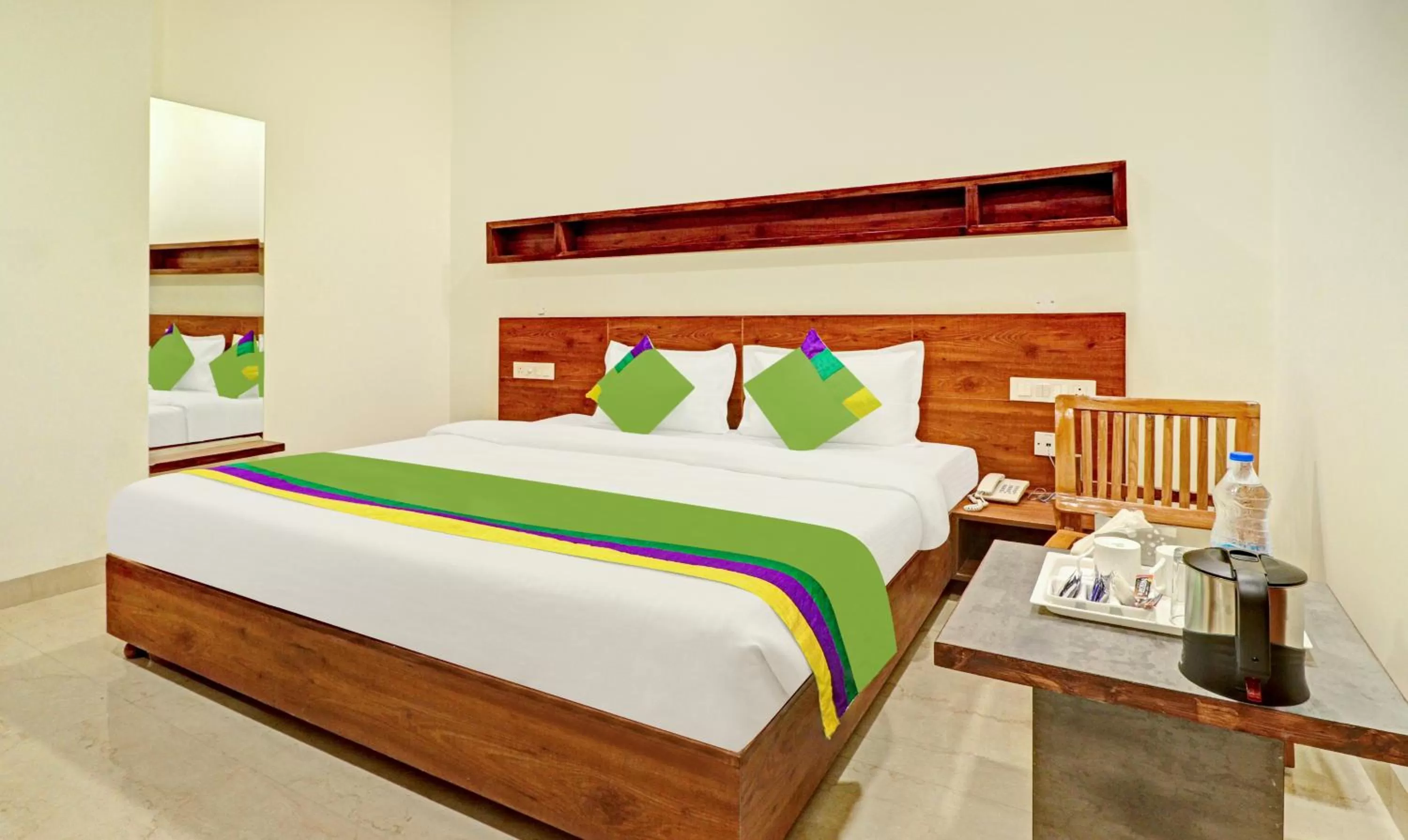 Economy Room - single occupancy in Treebo Delmont