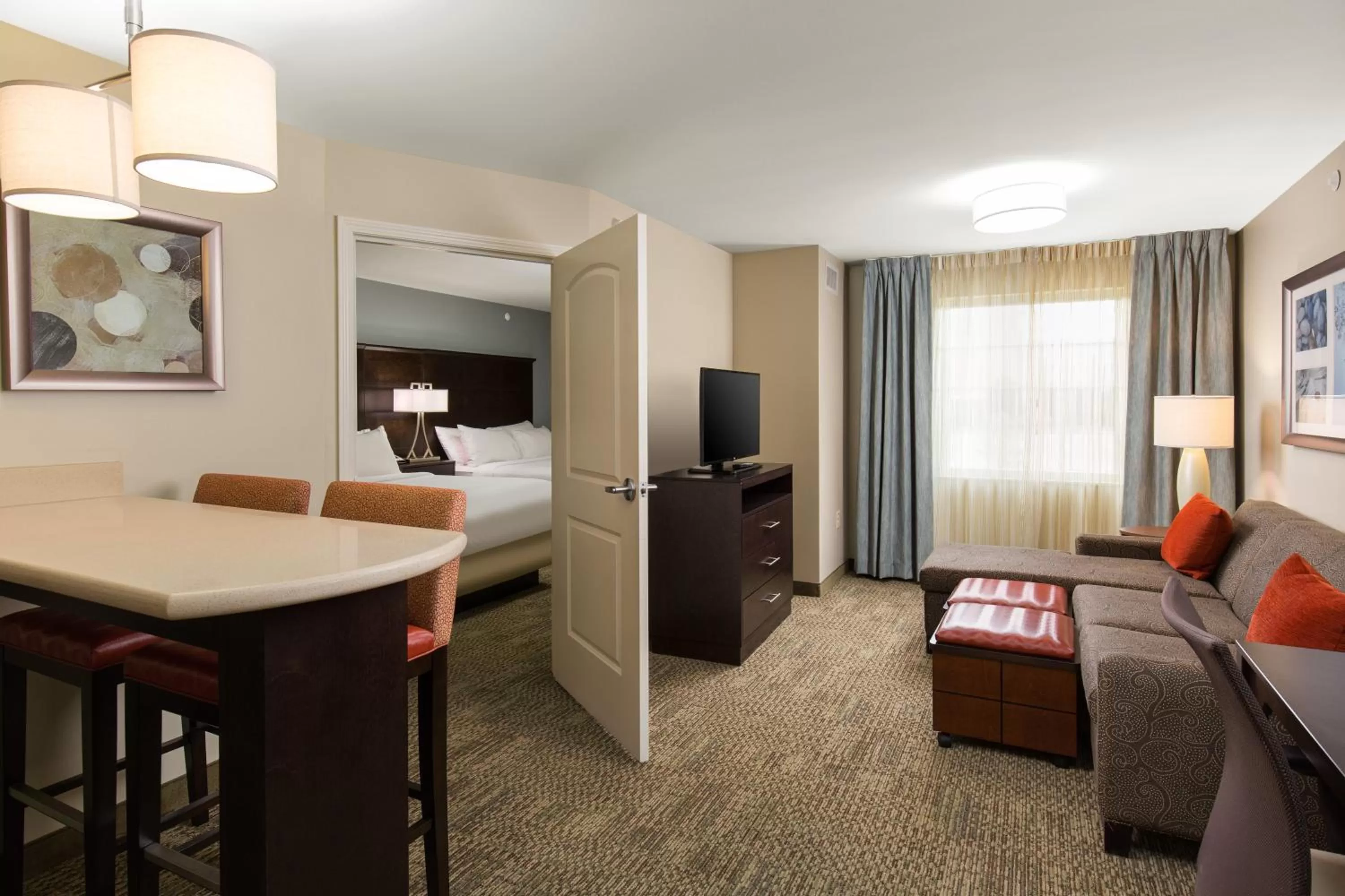 One-Bedroom Suite with Two Queen Beds in Staybridge Suites - Columbus Polaris by IHG