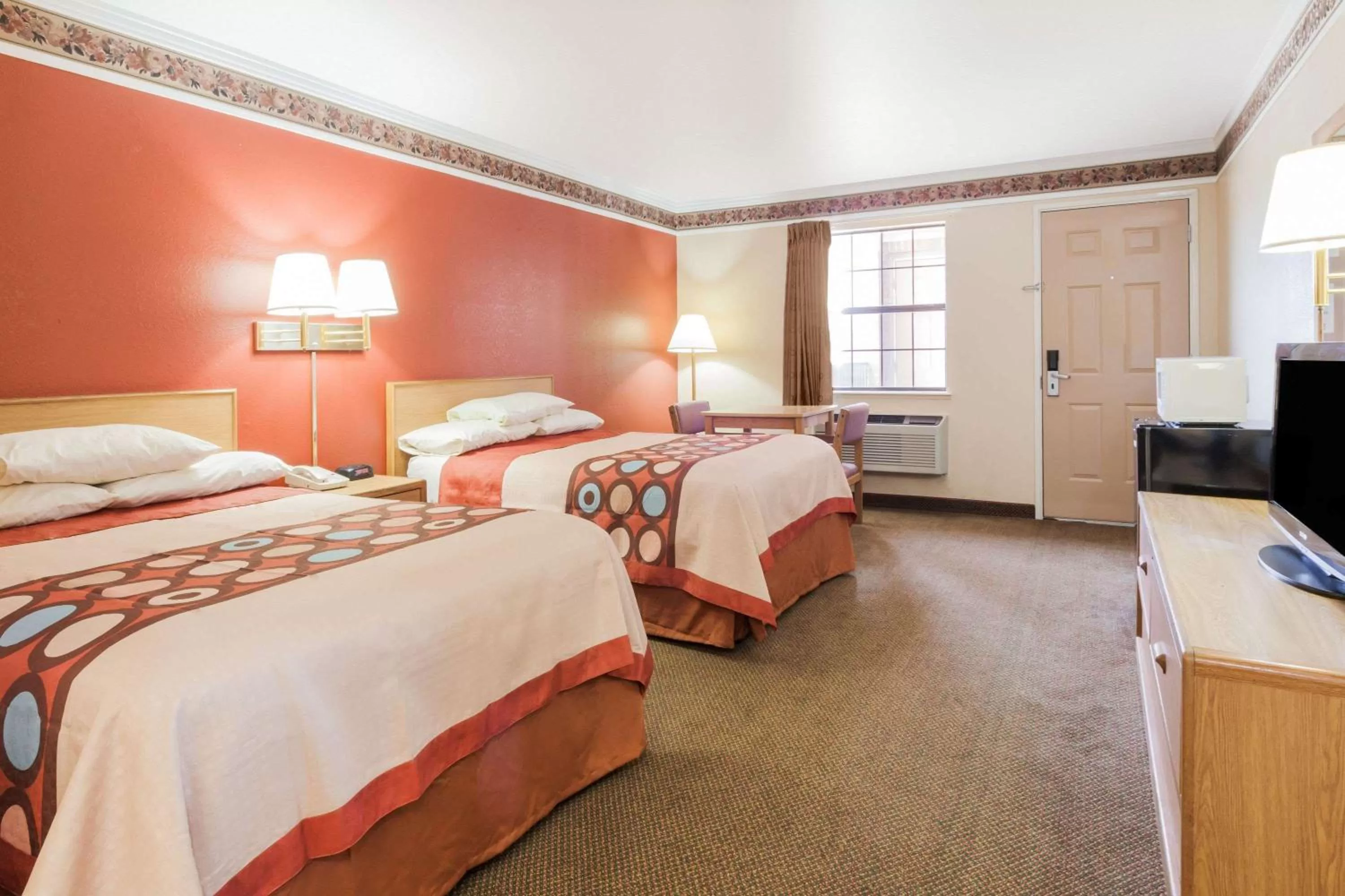 Double Room with Two Double Beds - Non-Smoking in Super 8 by Wyndham Mount Vernon
