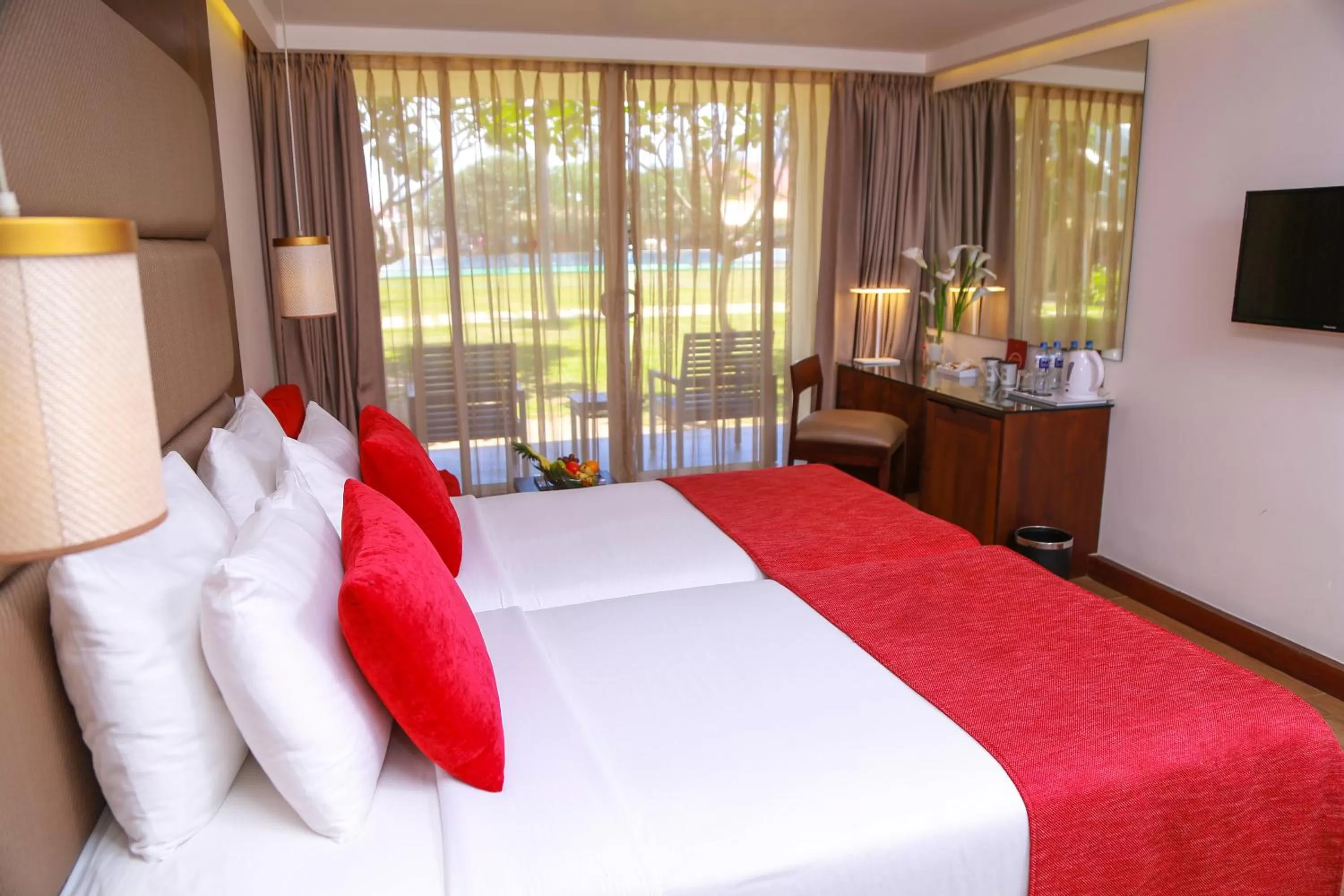 Deluxe Double or Twin Room with Pool View & 20% off on Spa in Pegasus Reef Hotel