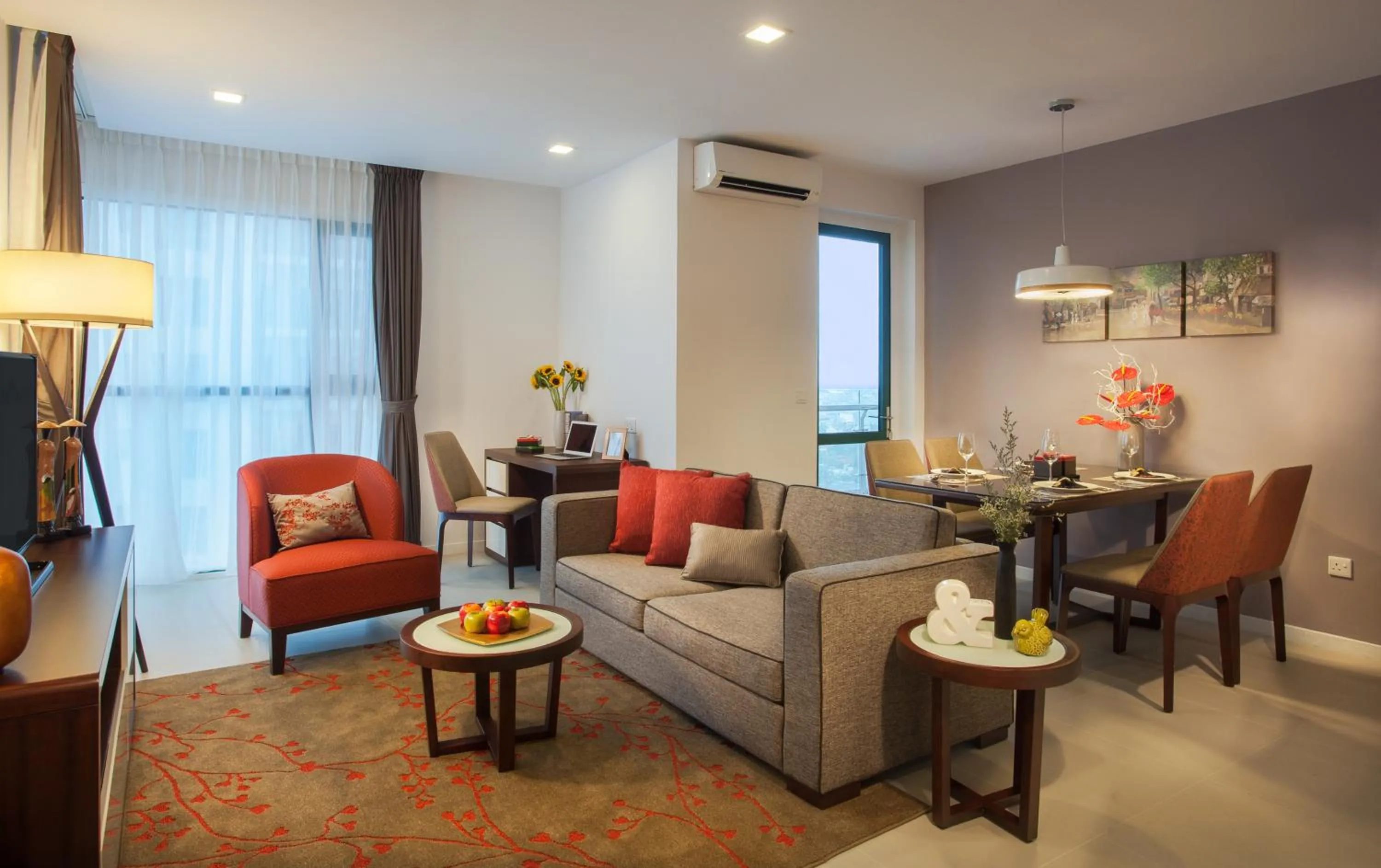 Deluxe Two-Bedroom Apartment in Somerset Central TD Hai Phong City