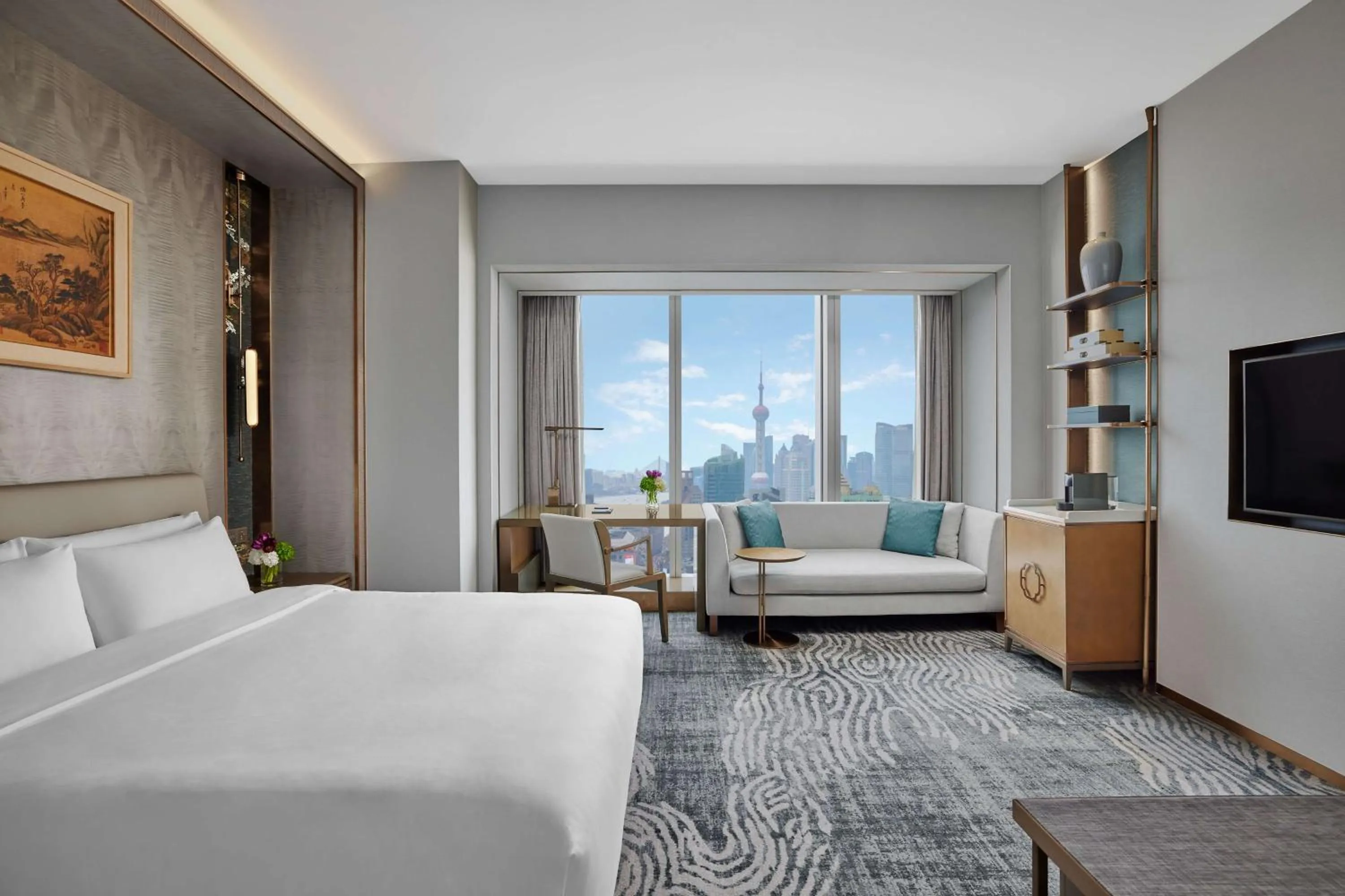 Room with Bund View in Conrad Shanghai