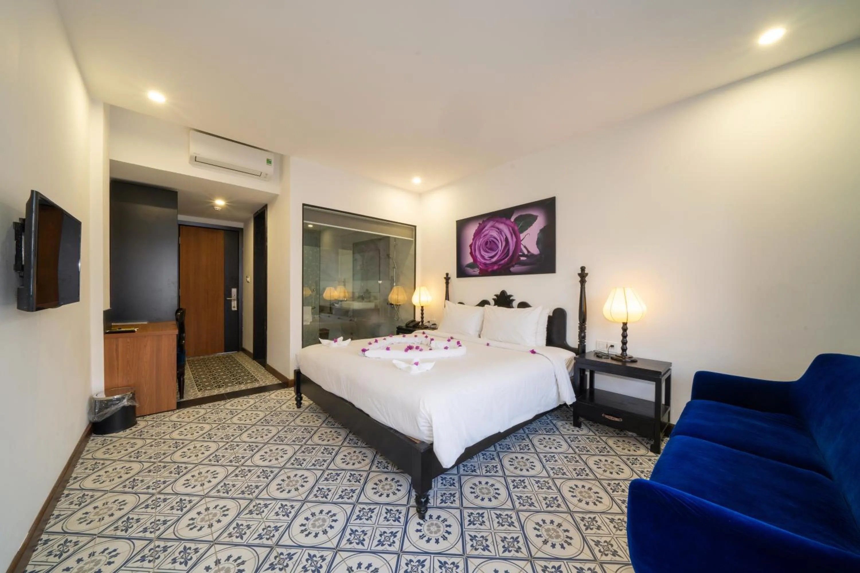 Superior Double Room in Thanh Binh Central Hotel