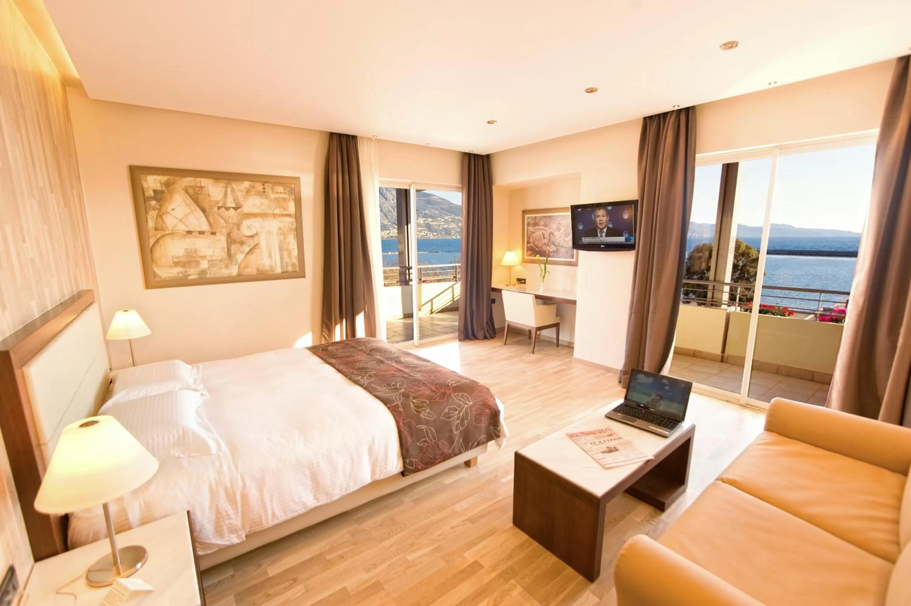 Junior Suite Sea View in Pharae Palace