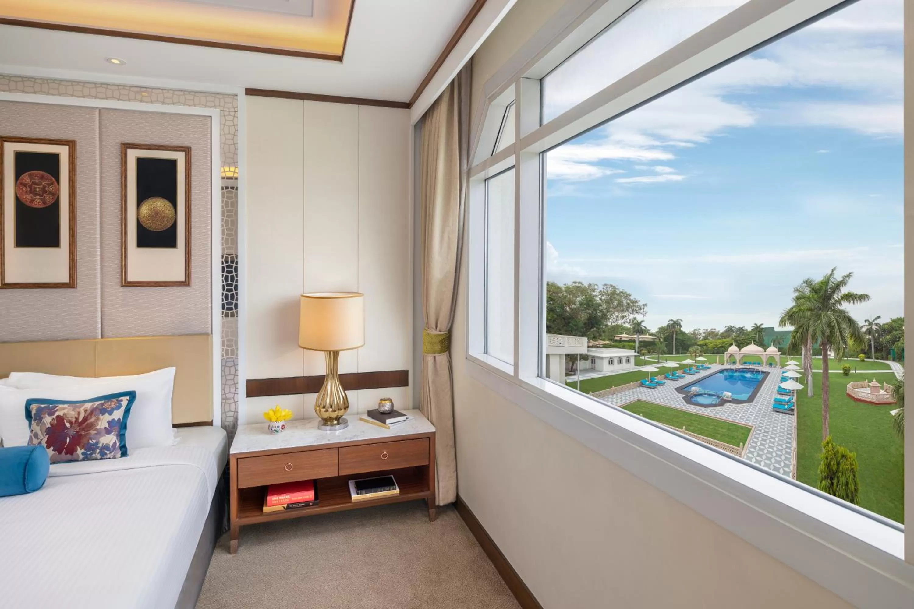 Executive Room Pool View King Bed - single occupancy in Tajview, Agra-IHCL SeleQtions