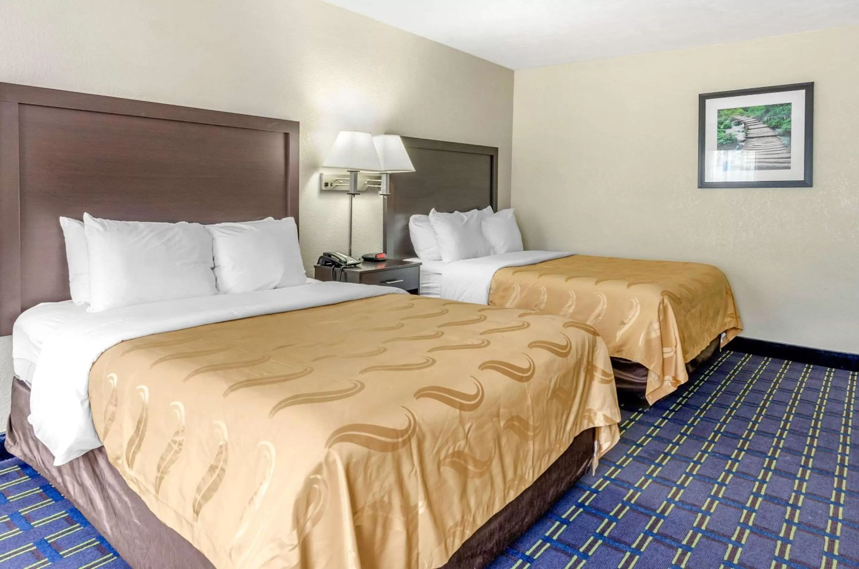 Queen Room with Two Queen Beds - Smoking in Quality Inn Waynesboro - Skyline Drive