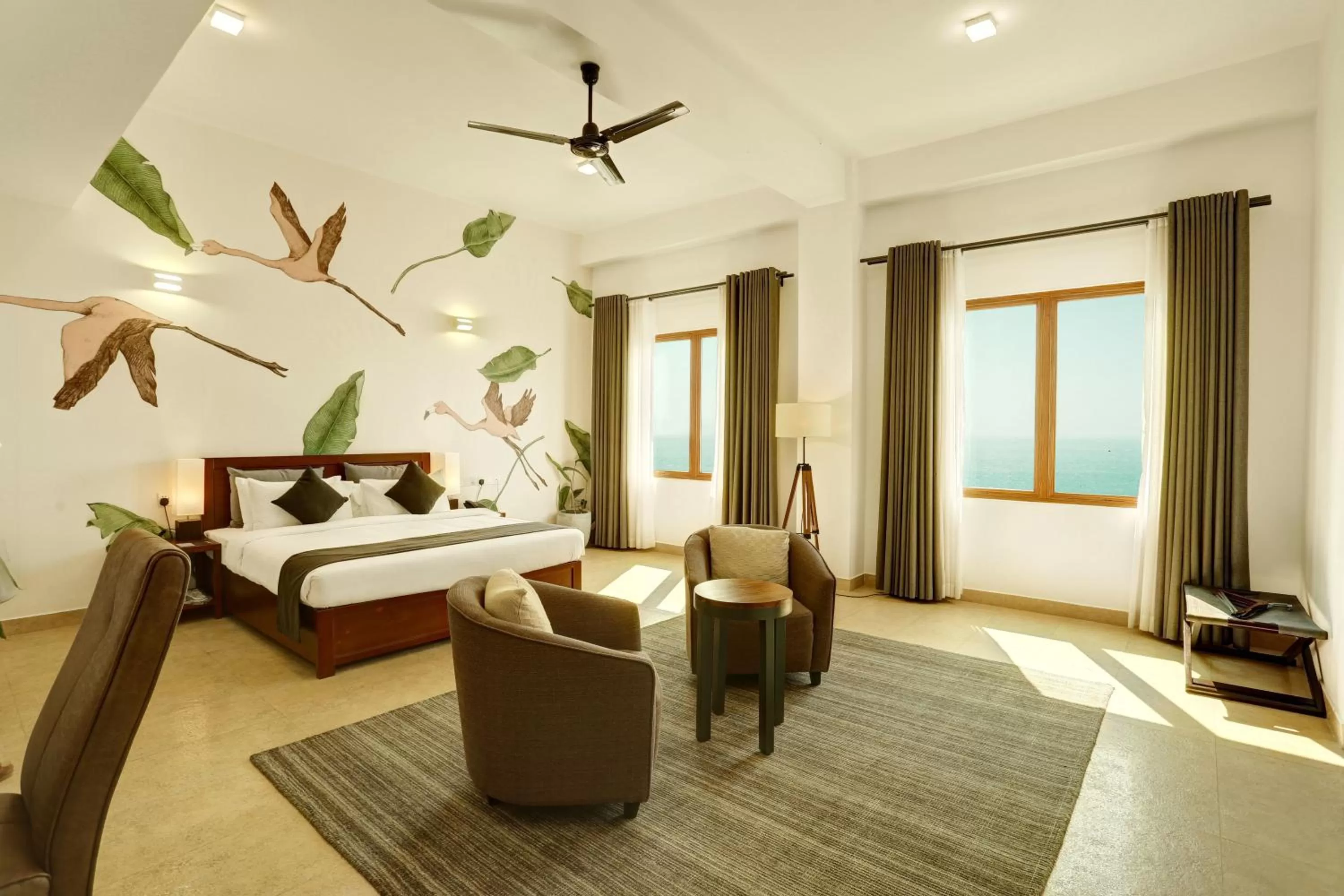 Premium Ocean View Room in Morven Hotel Colombo