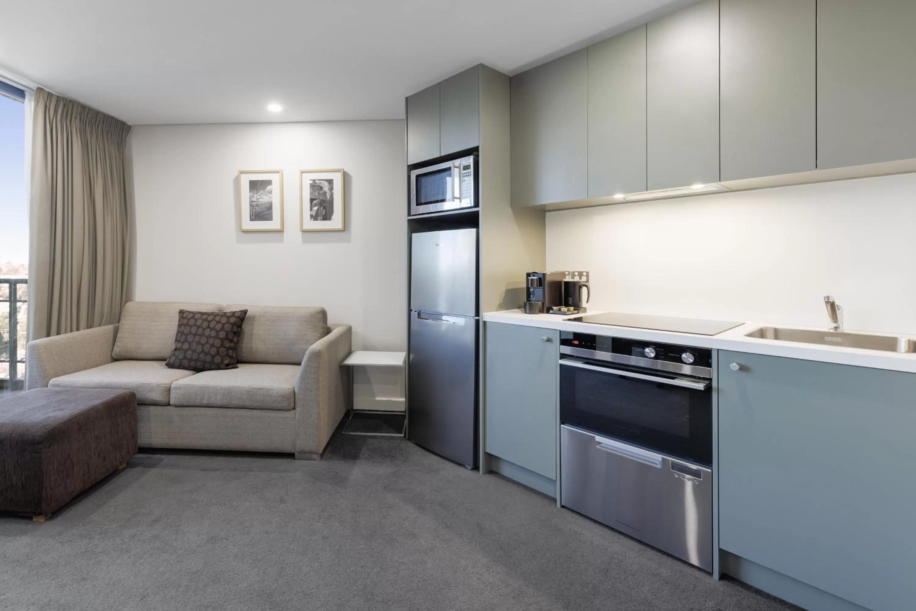 One Bedroom Loft Apartment with Balcony in Amora Hotel Riverwalk Melbourne