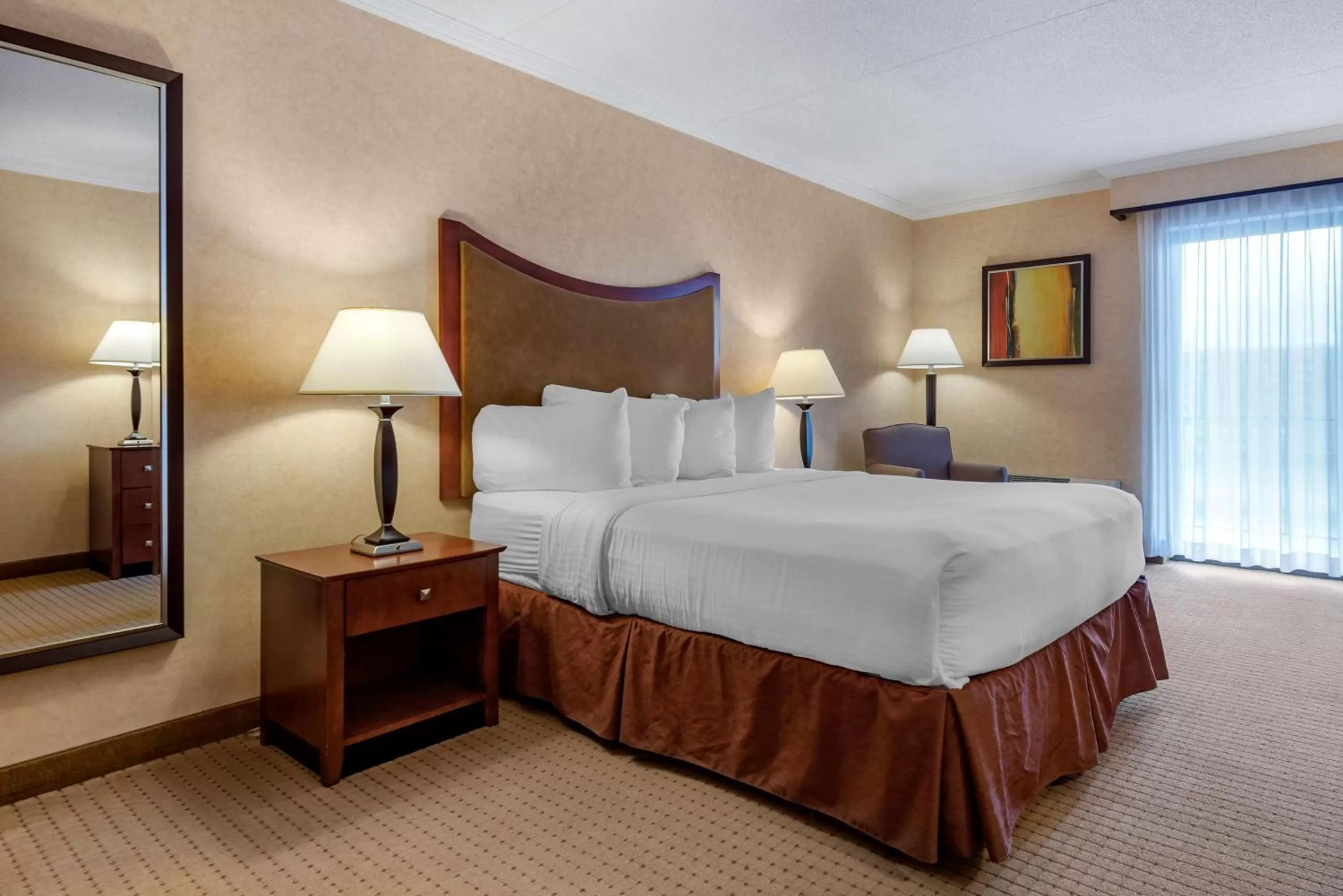 King Room with Lake View - Non-Smoking in Best Western Plus Oswego Hotel and Conference Center